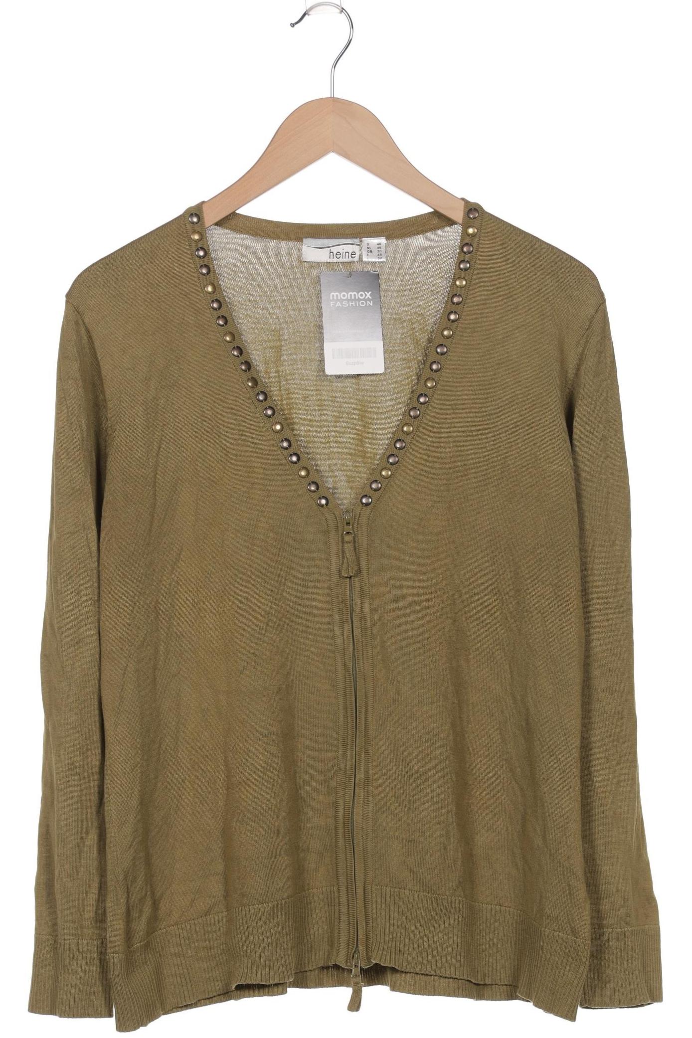

Heine Damen Strickjacke, hellgrün, Gr. 46
