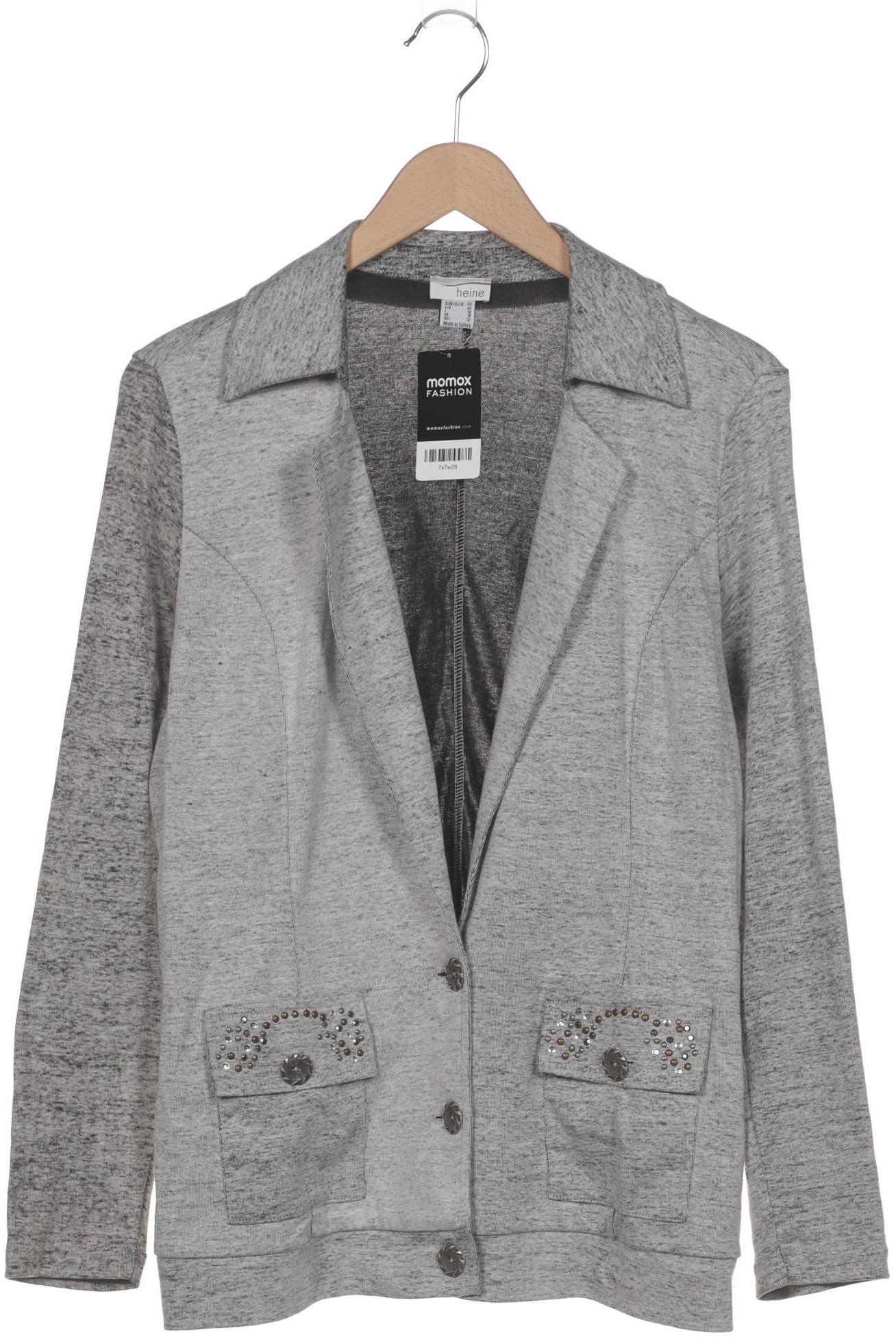 

Heine Damen Strickjacke, grau, Gr. 44
