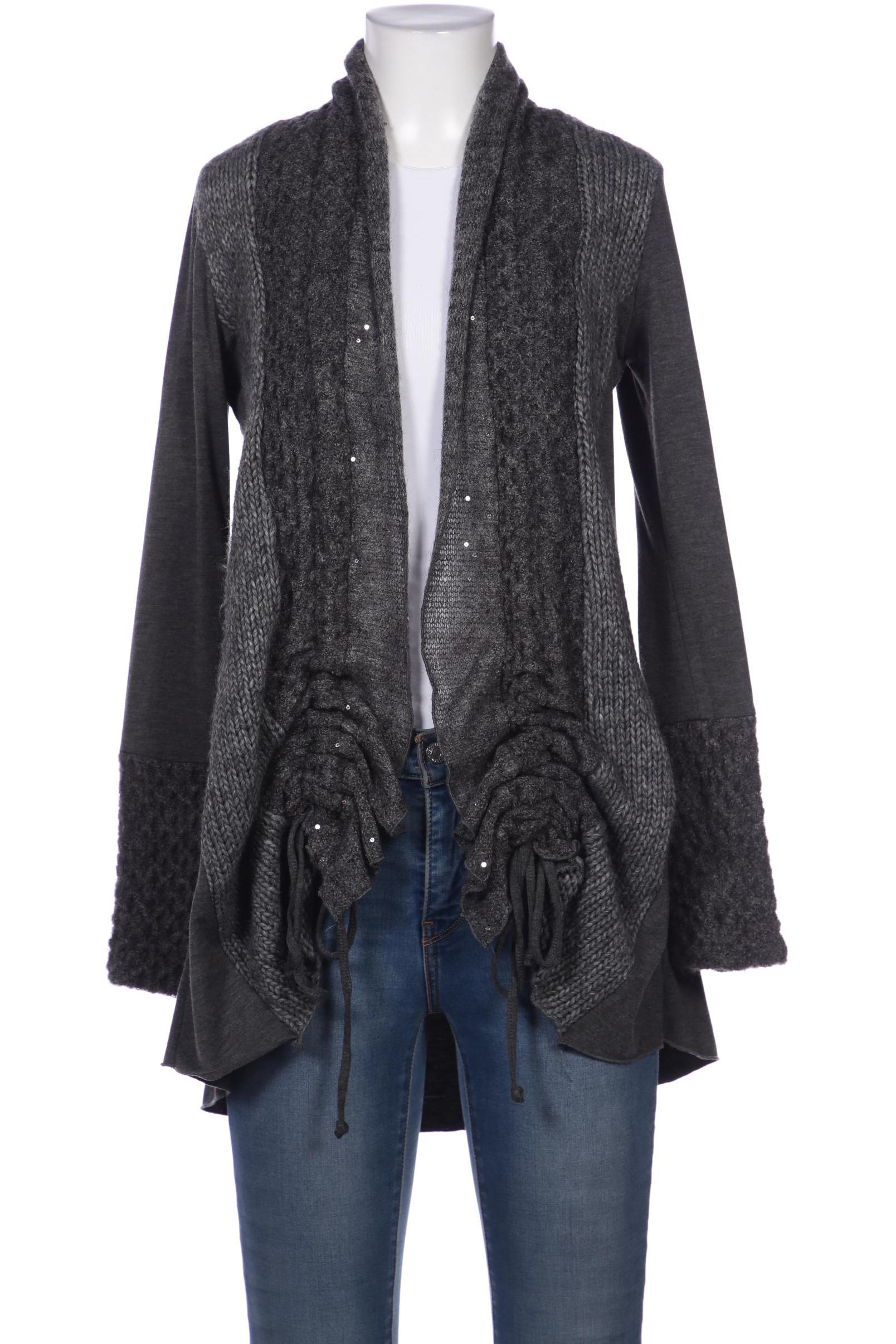 

Heine Damen Strickjacke, grau, Gr. 34
