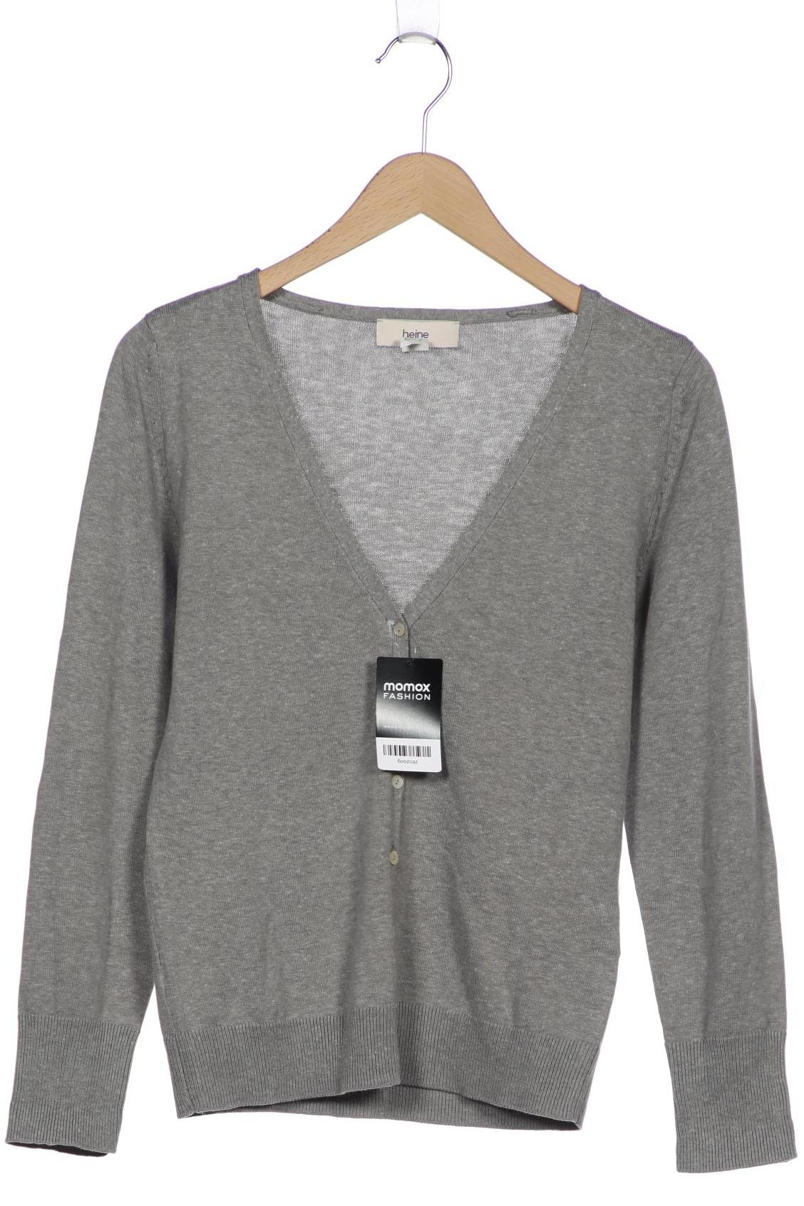 

Heine Damen Strickjacke, grau, Gr. 36