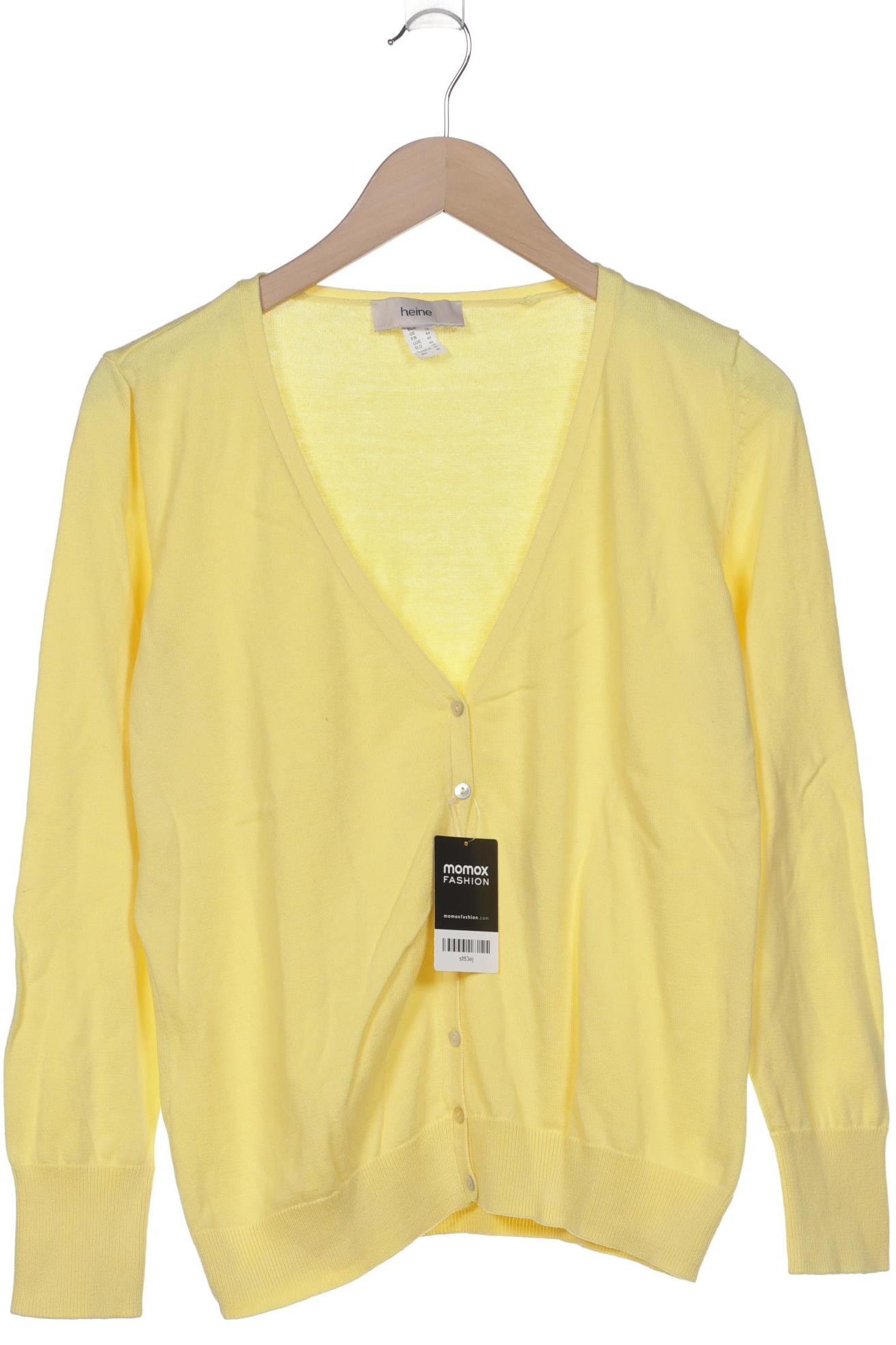

Heine Damen Strickjacke, gelb, Gr. 42