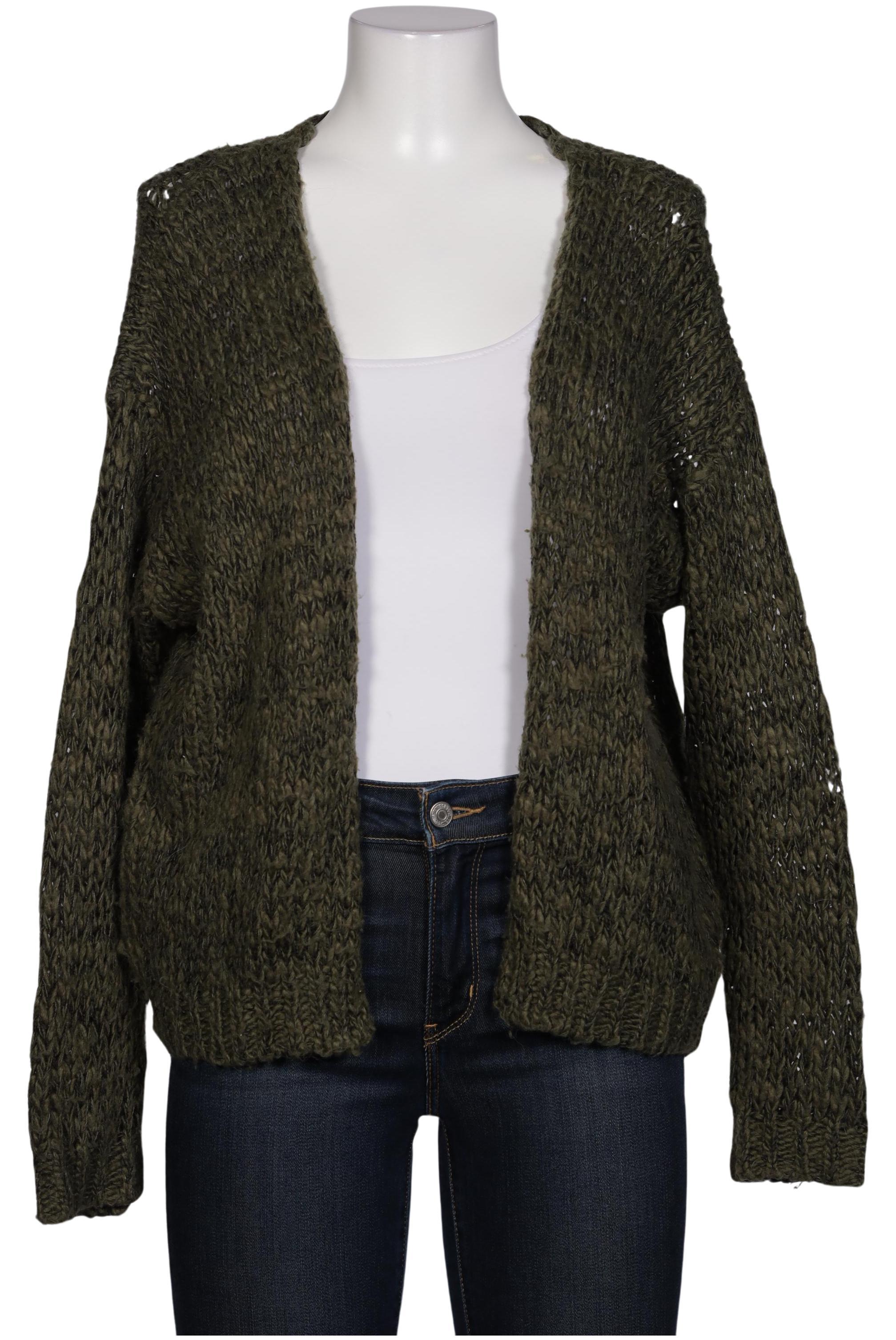 

Heine Damen Strickjacke, grün, Gr. 40
