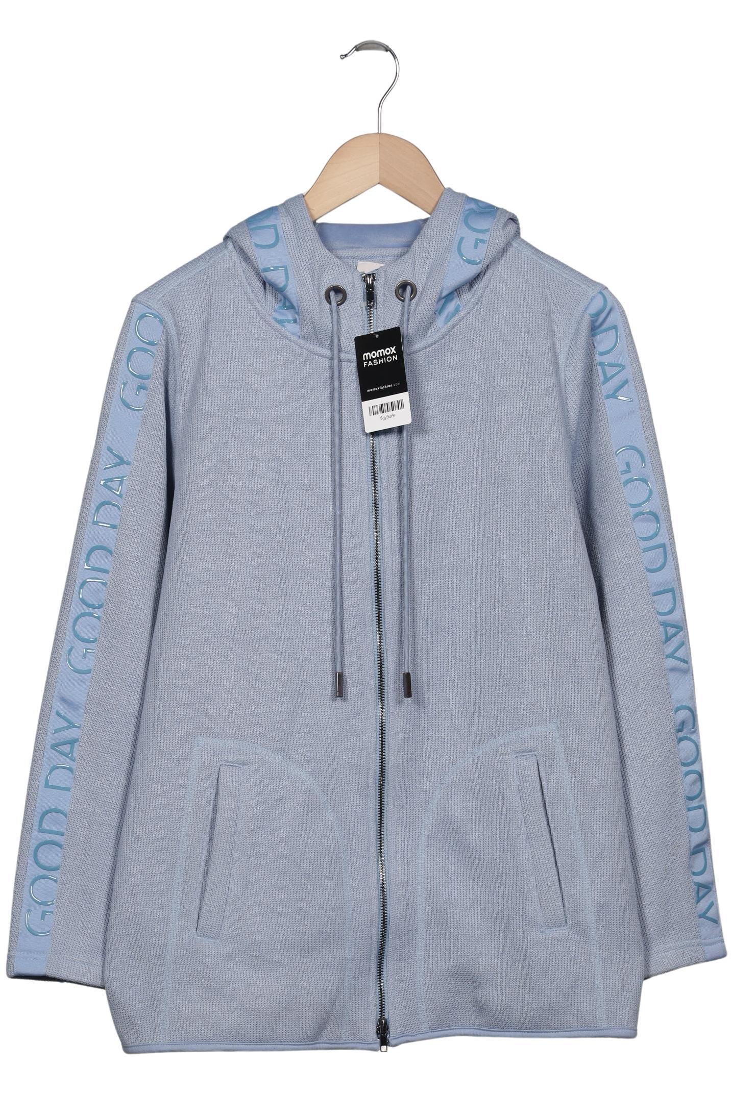 

Heine Damen Strickjacke, hellblau, Gr. 40