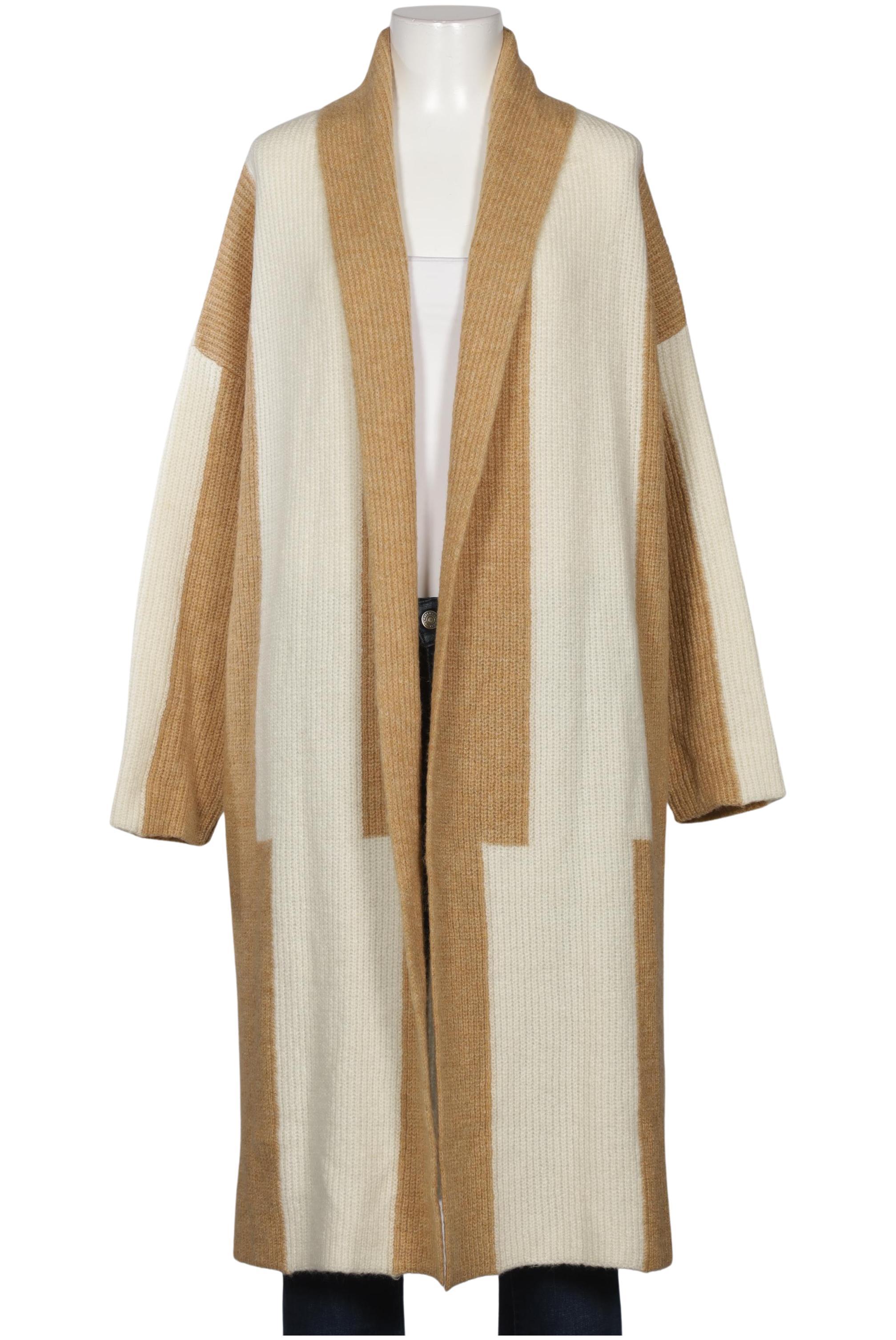 

Heine Damen Strickjacke, beige, Gr. 38