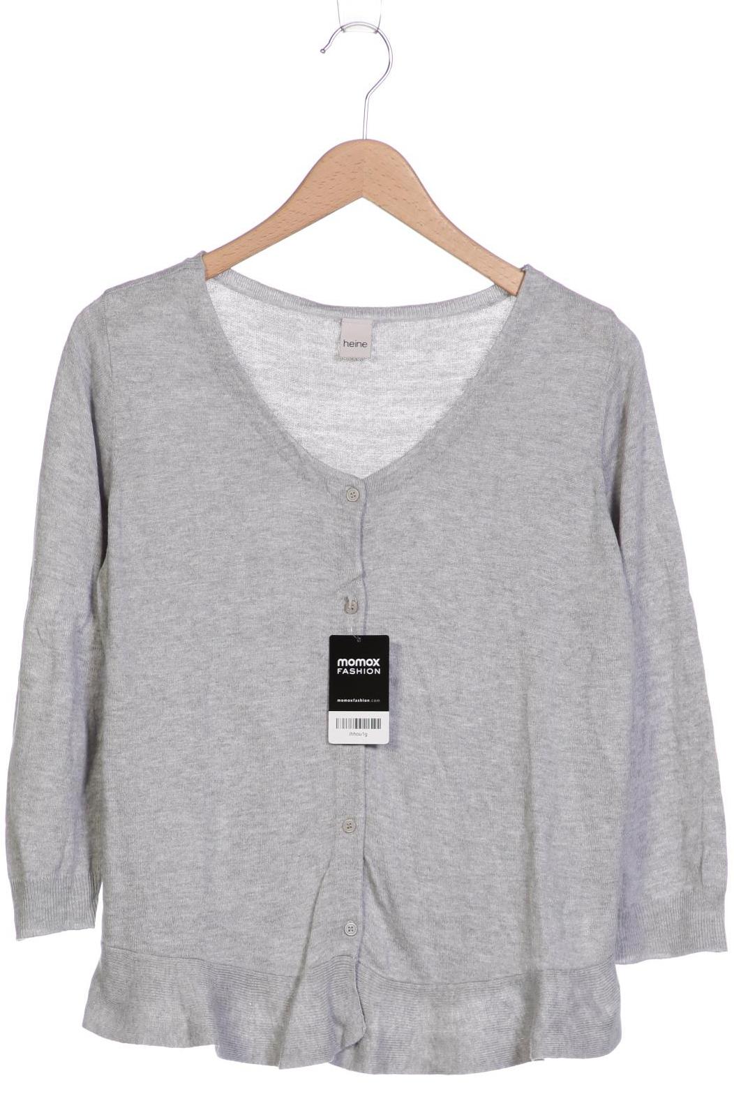 

Heine Damen Strickjacke, grau, Gr. 46