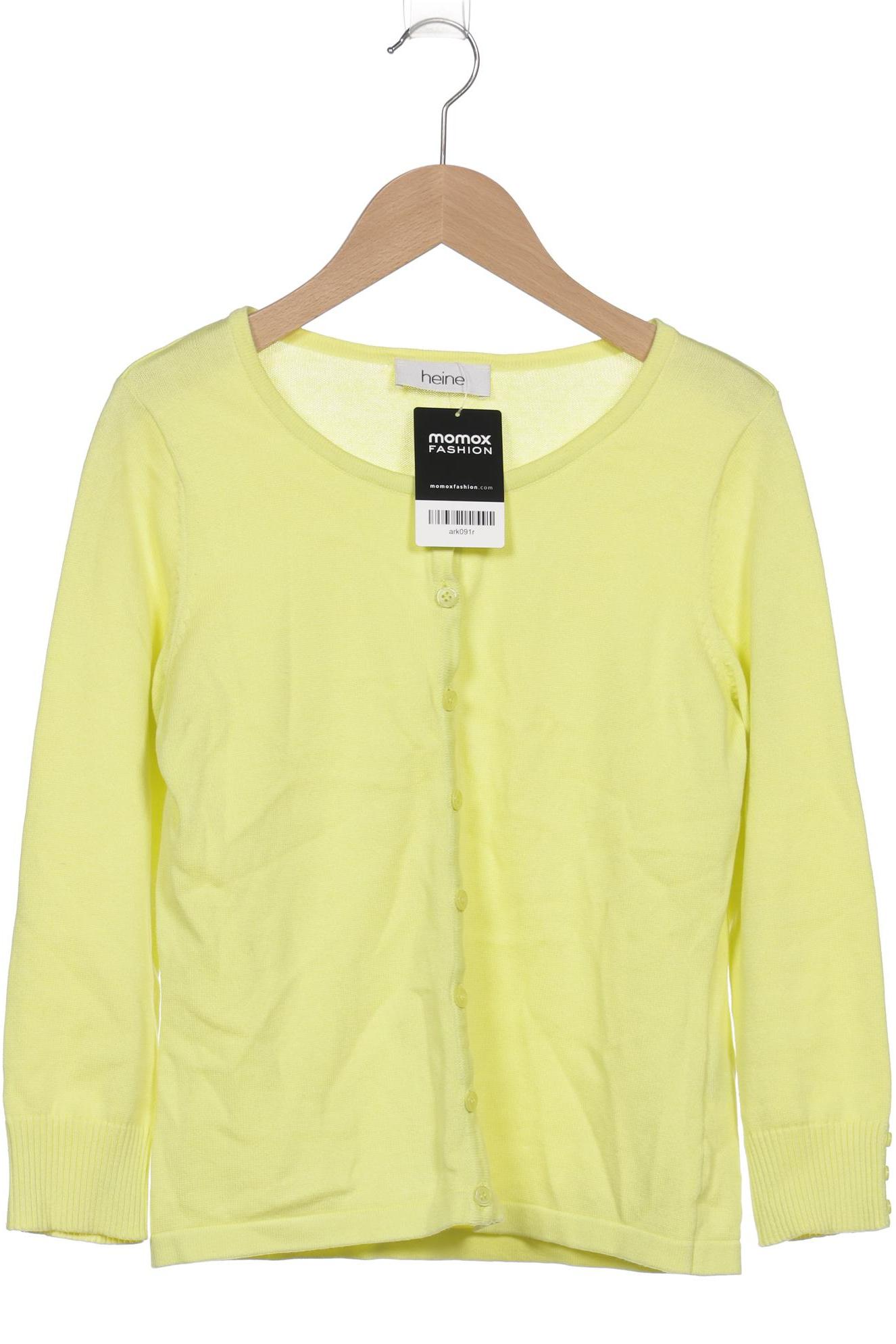 

Heine Damen Strickjacke, gelb, Gr. 36