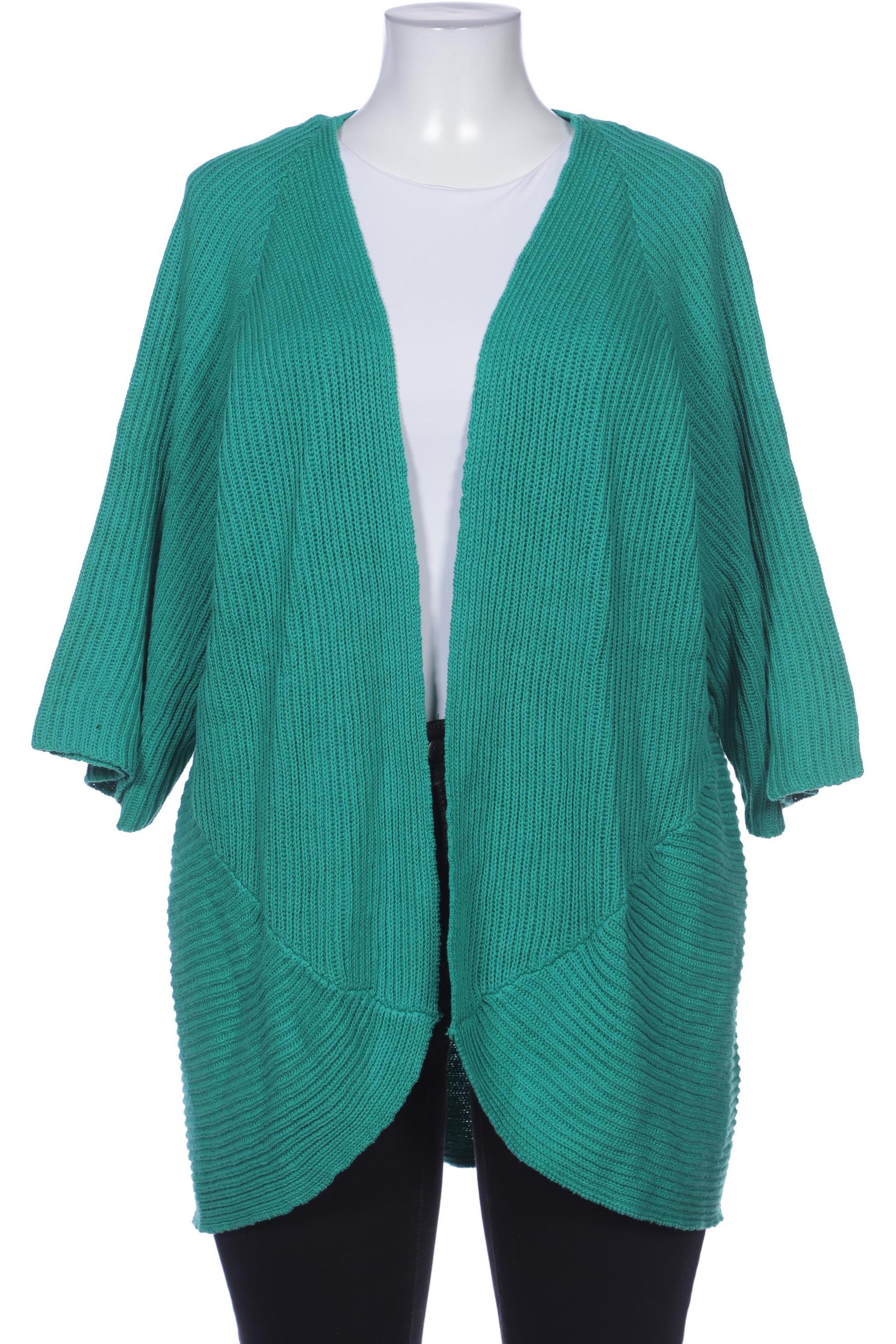 

Heine Damen Strickjacke, grün, Gr. 48