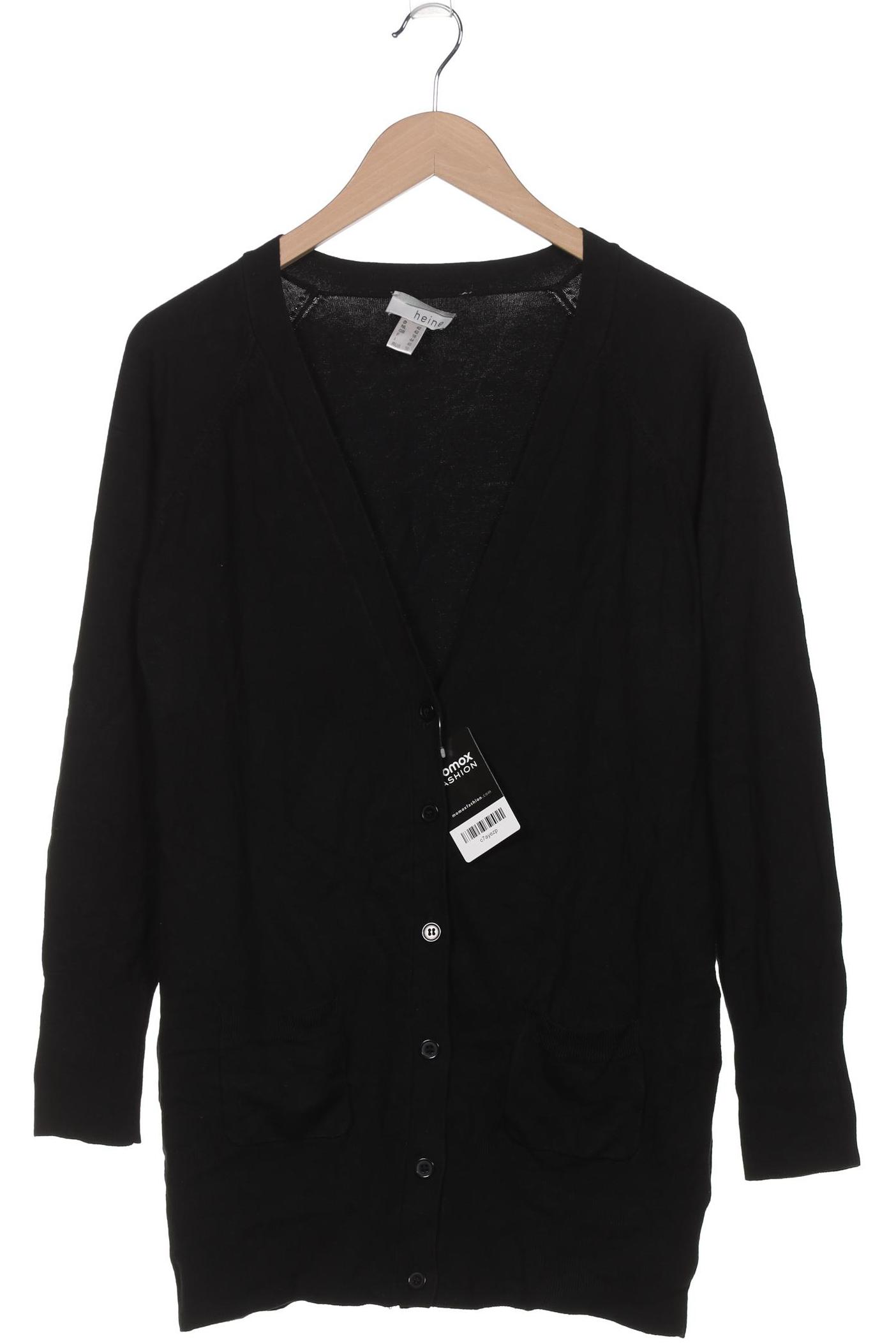 

Heine Damen Strickjacke, schwarz, Gr. 42