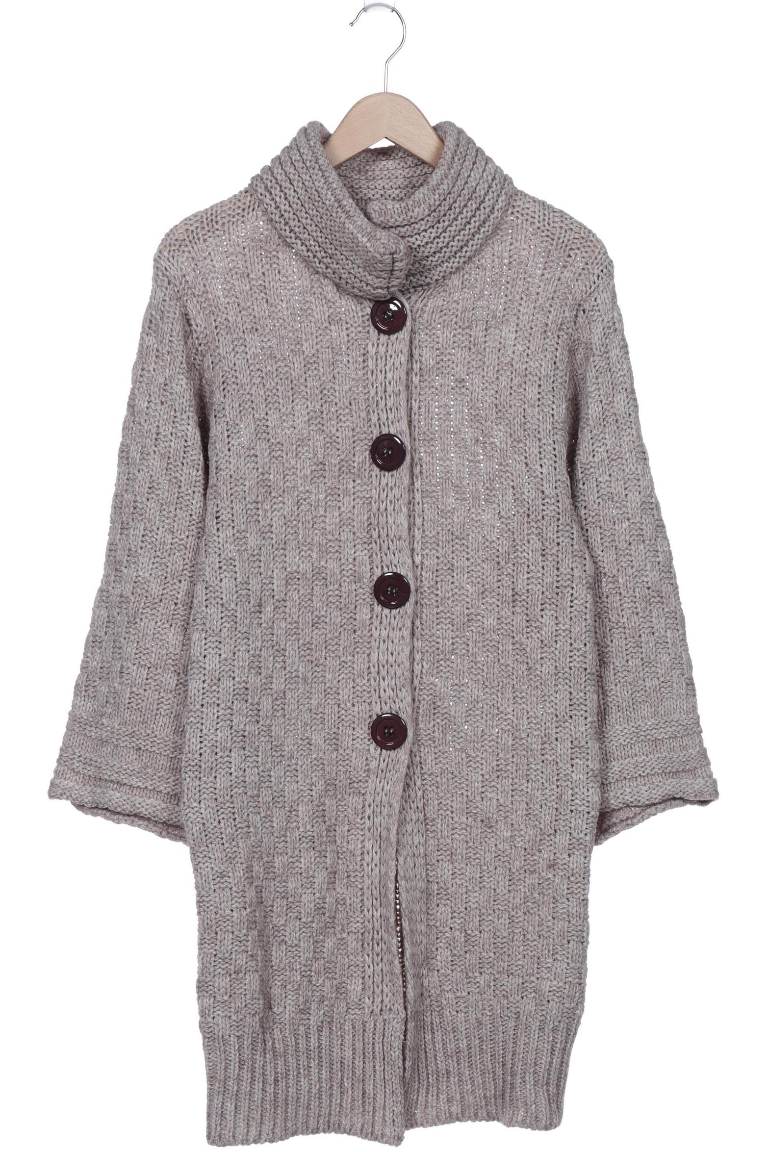 

Heine Damen Strickjacke, beige, Gr. 36