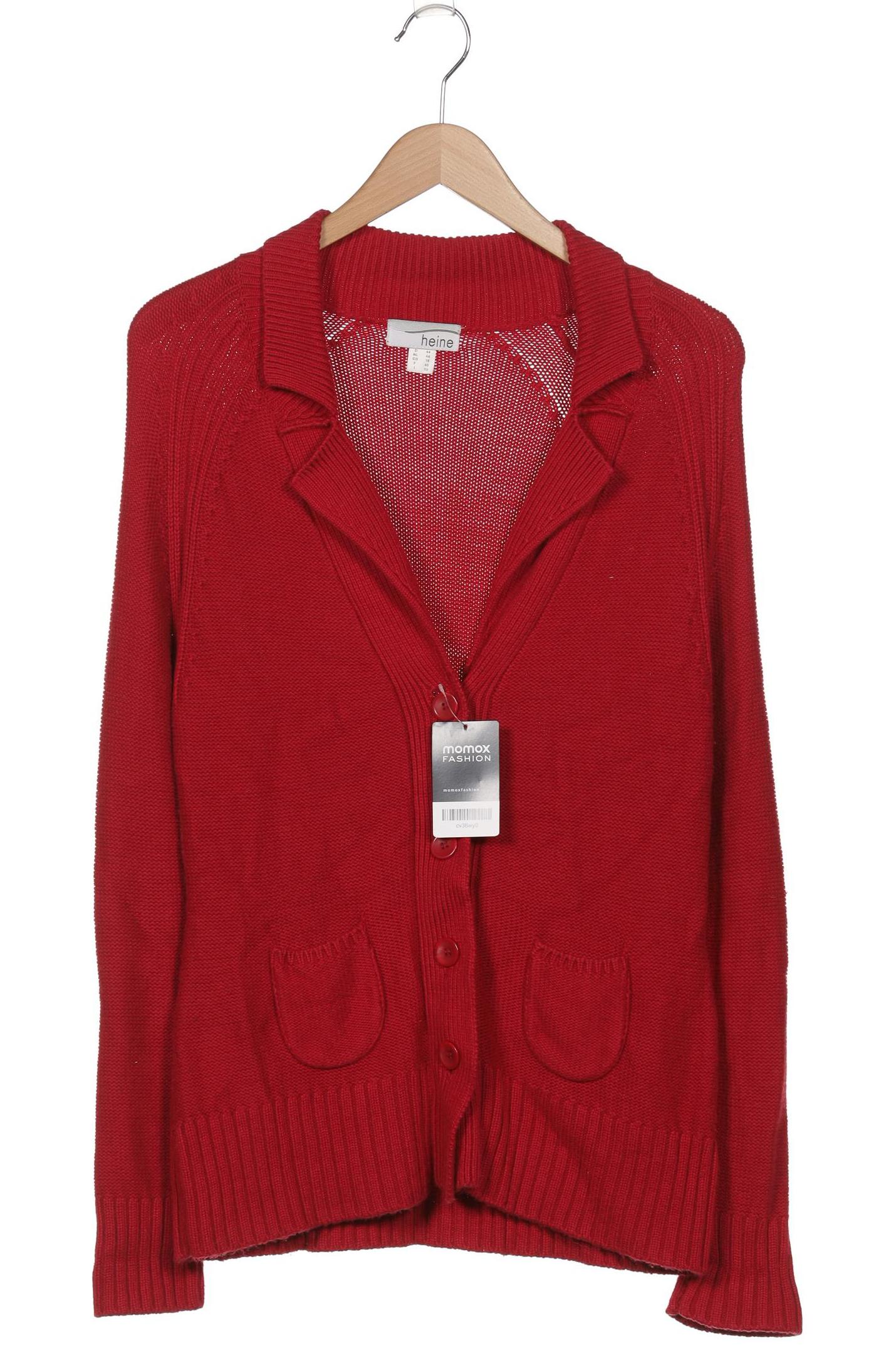 

Heine Damen Strickjacke, rot, Gr. 44