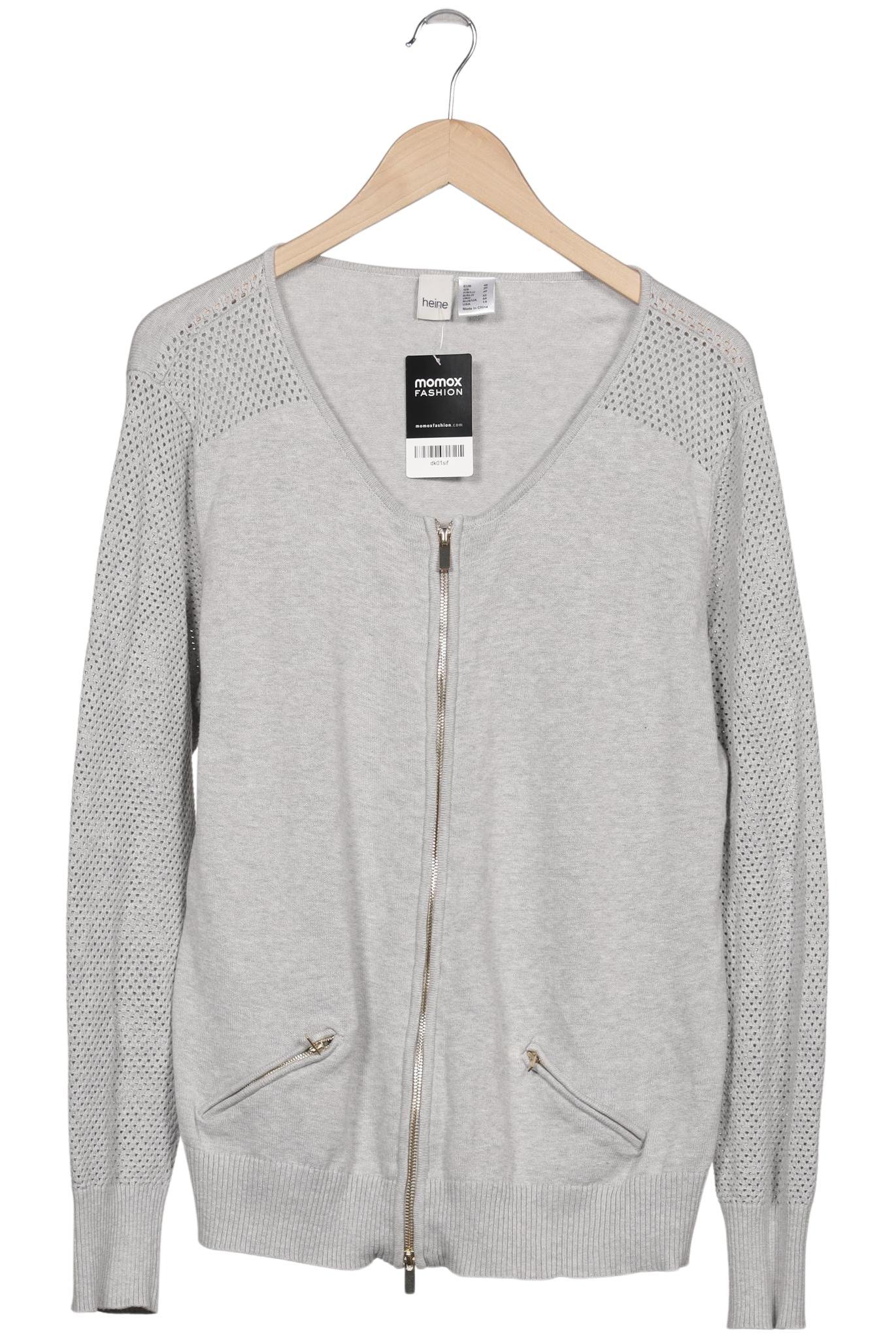 

Heine Damen Strickjacke, grau, Gr. 46