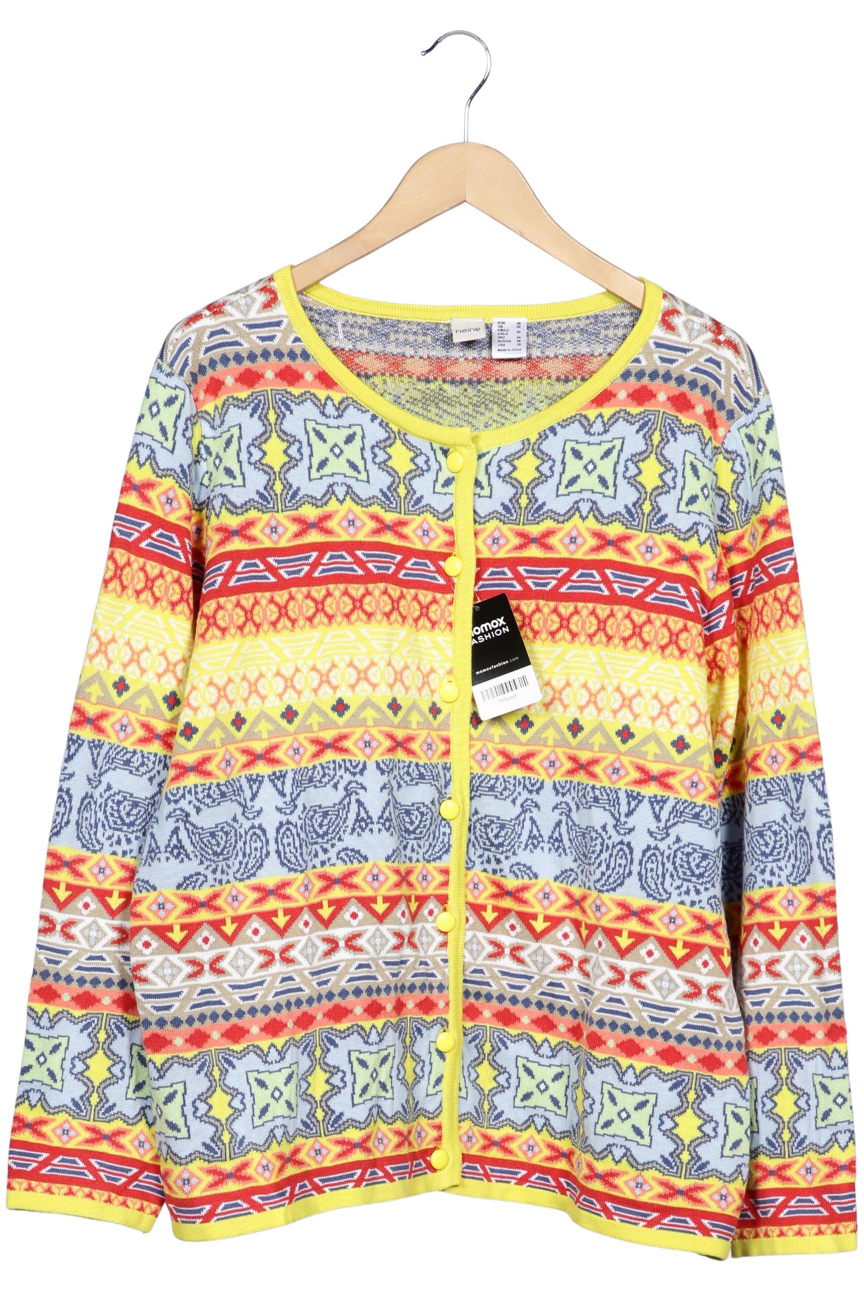 

Heine Damen Strickjacke, mehrfarbig, Gr. 48