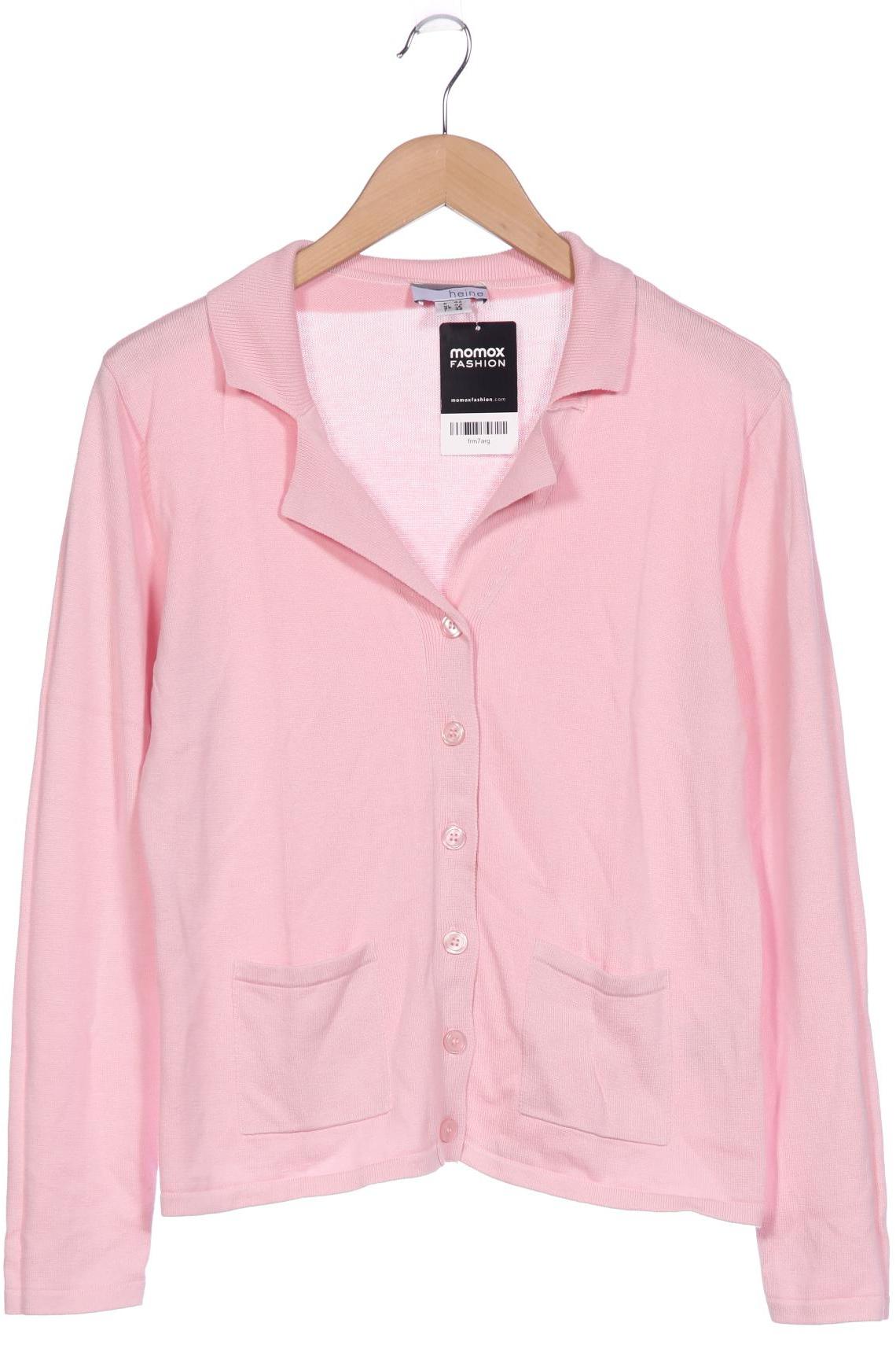 

Heine Damen Strickjacke, pink, Gr. 42