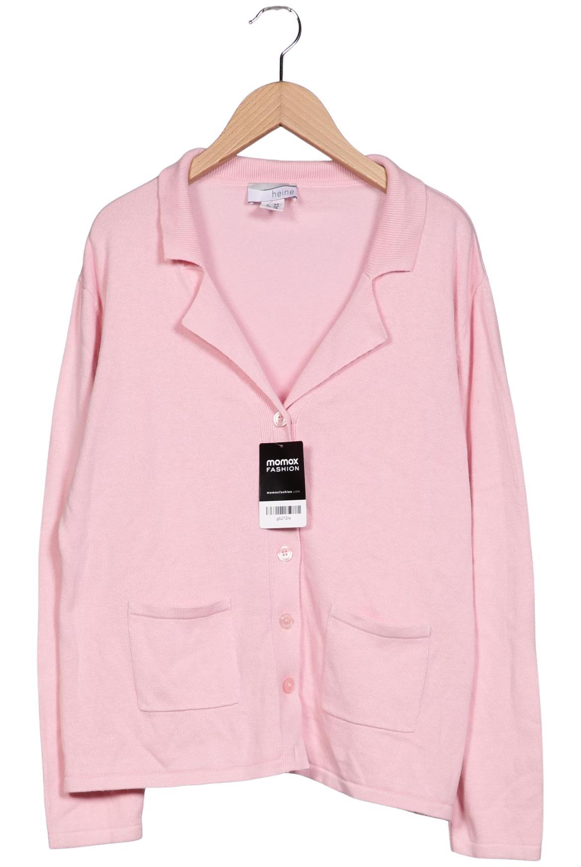 

Heine Damen Strickjacke, pink, Gr. 44