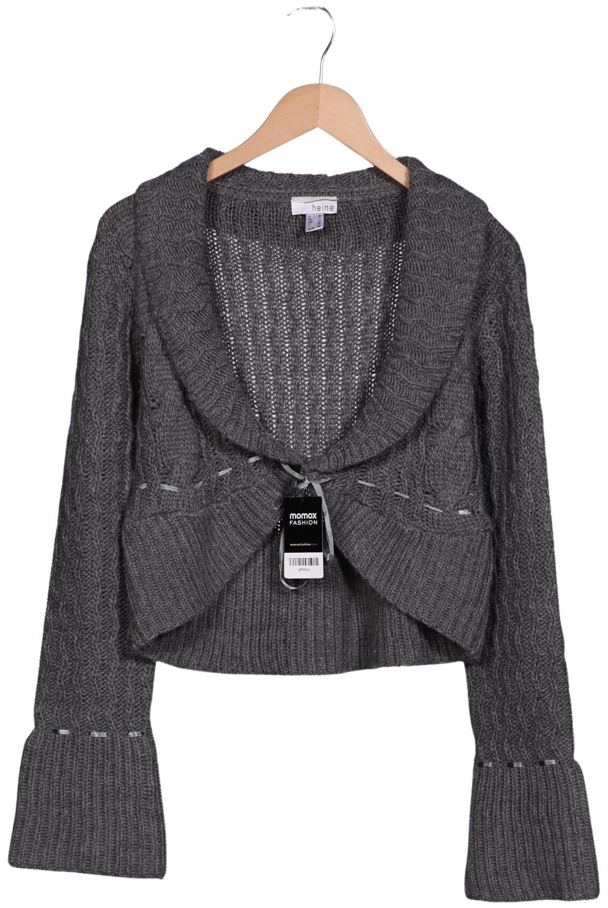 

Heine Damen Strickjacke, grau, Gr. 40