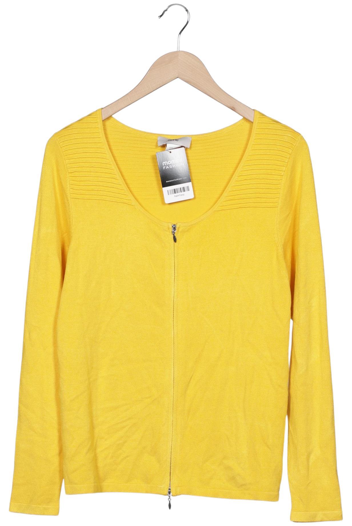 

Heine Damen Strickjacke, gelb, Gr. 40