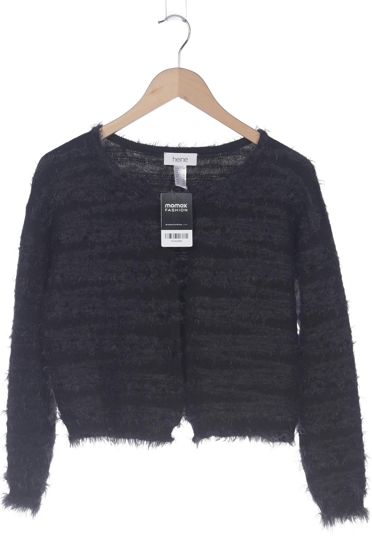 

Heine Damen Strickjacke, schwarz, Gr. 36