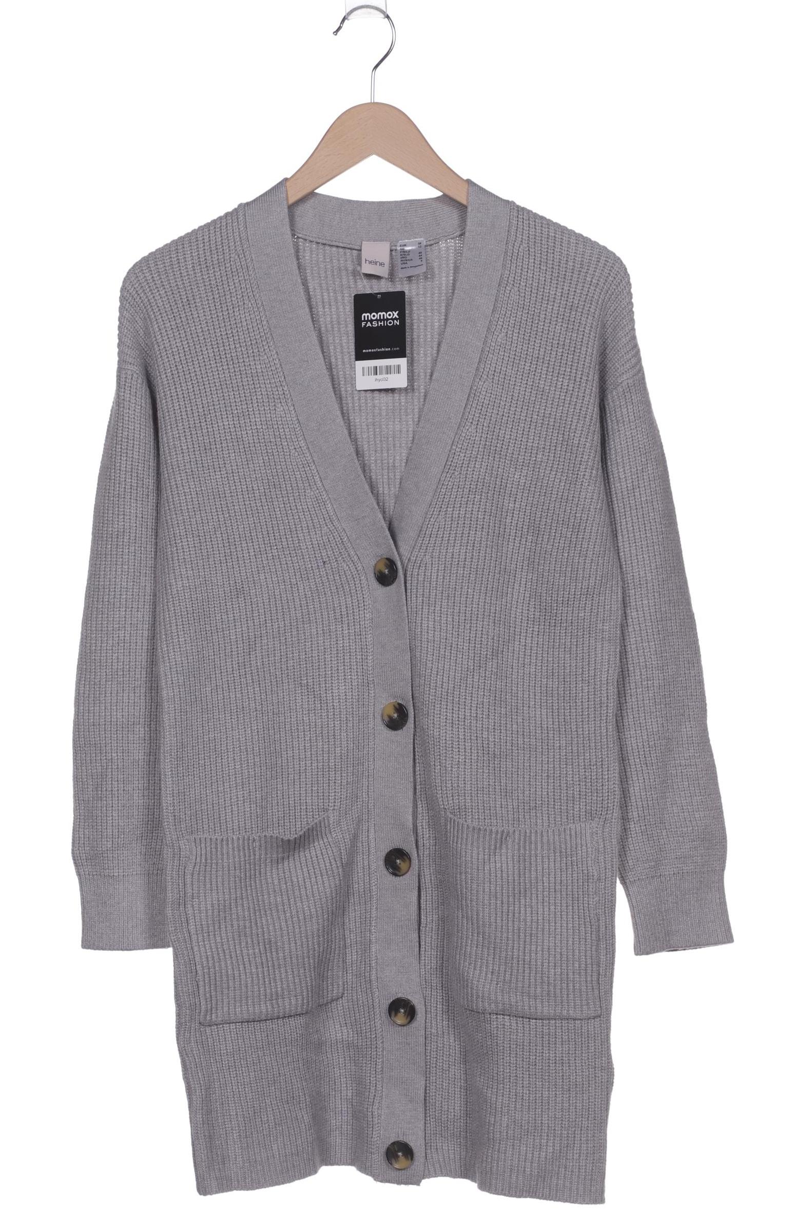

Heine Damen Strickjacke, grau, Gr. 38
