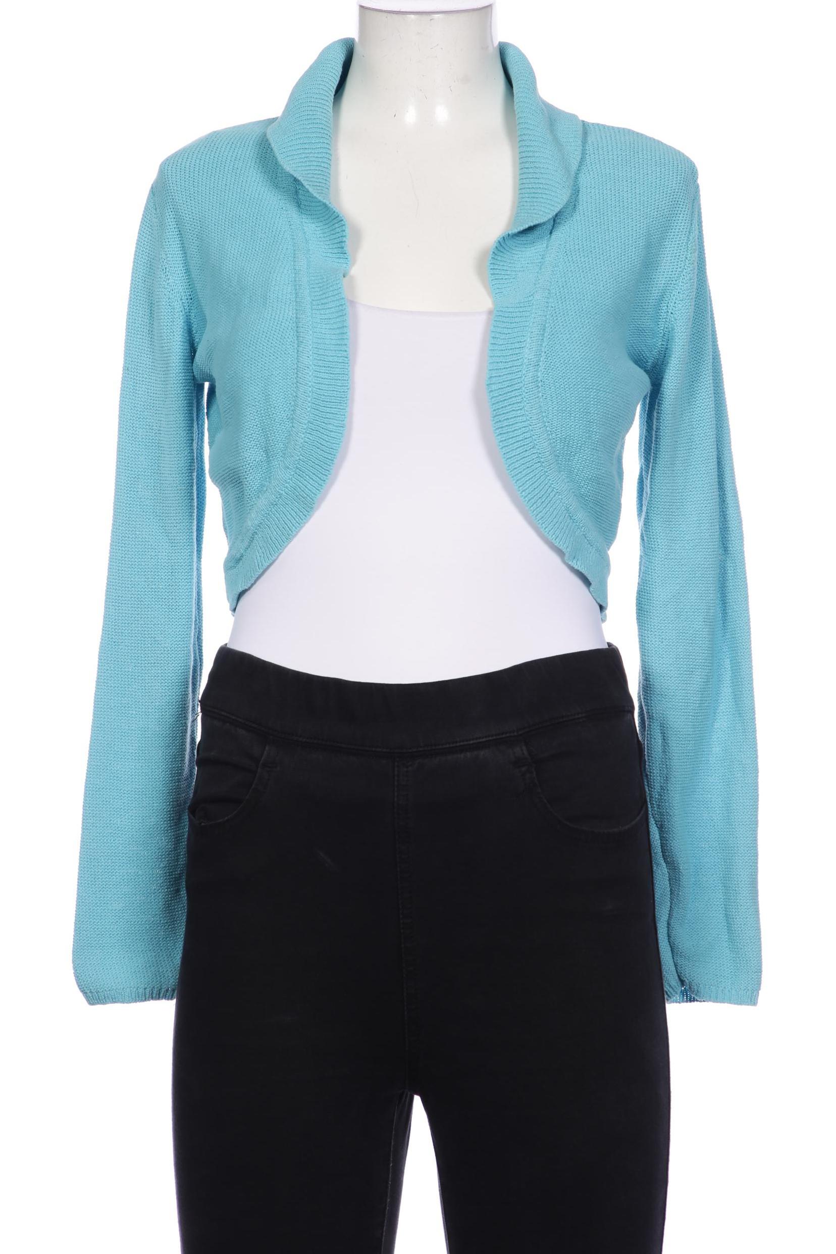 

Heine Damen Strickjacke, blau, Gr. 38