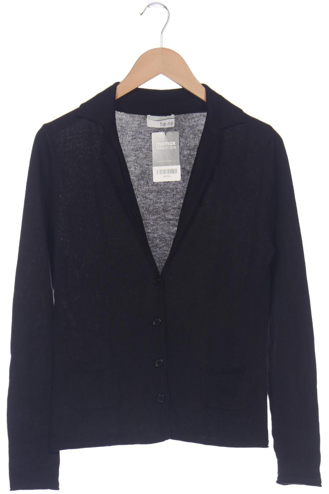 

Heine Damen Strickjacke, schwarz, Gr. 36