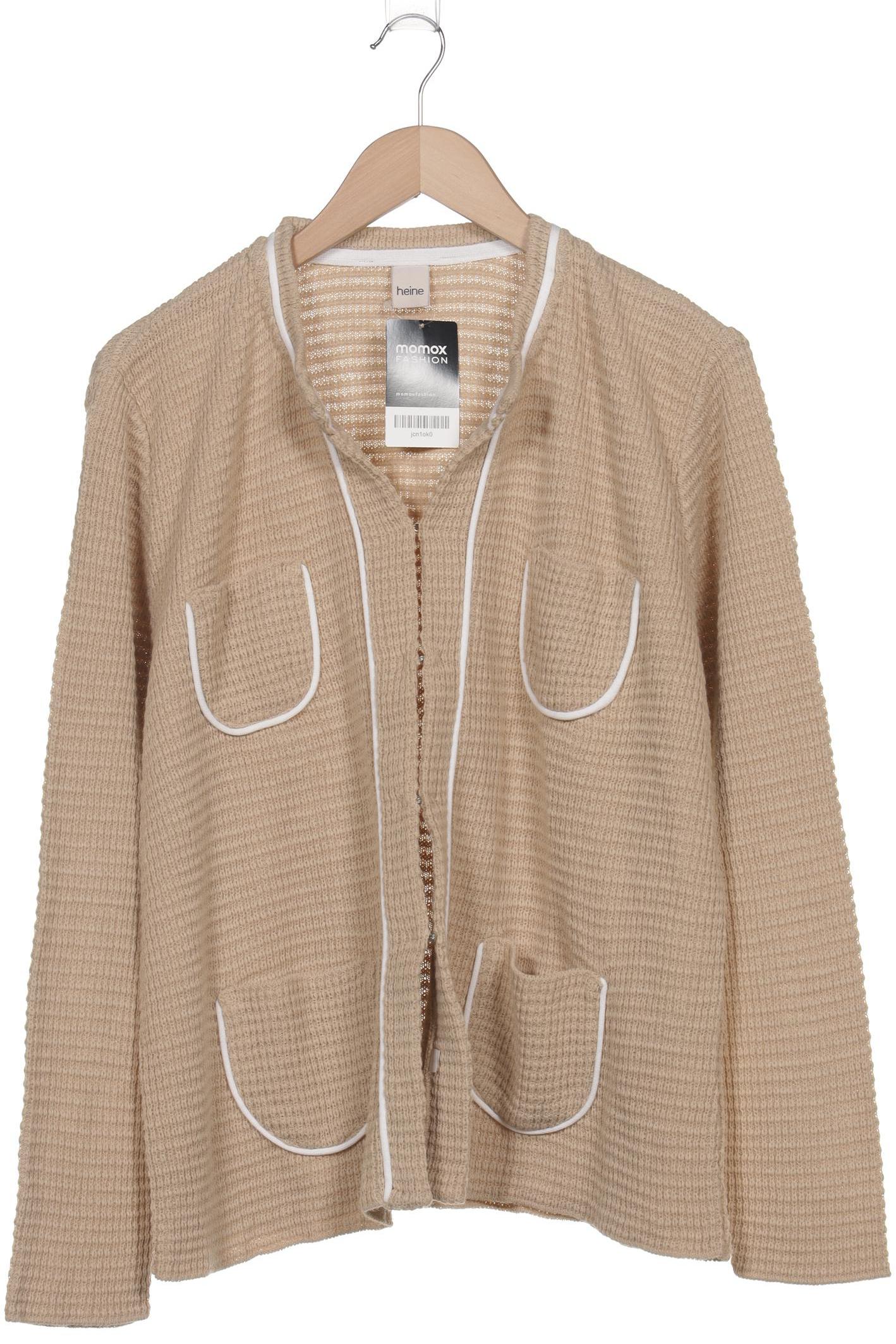 

Heine Damen Strickjacke, beige, Gr. 50
