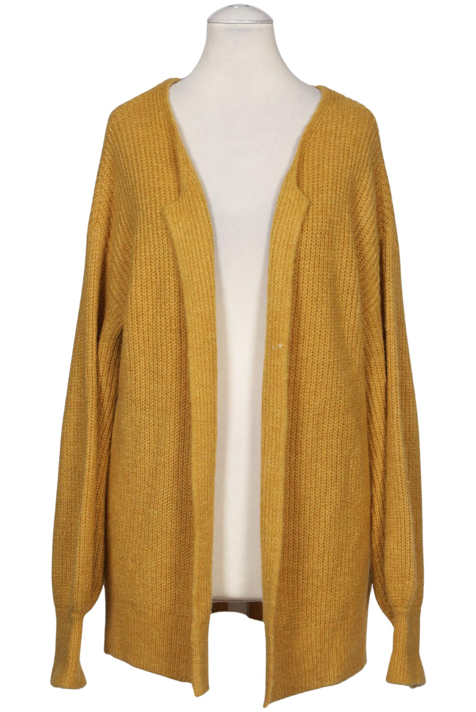 

Heine Damen Strickjacke, gelb, Gr. 36