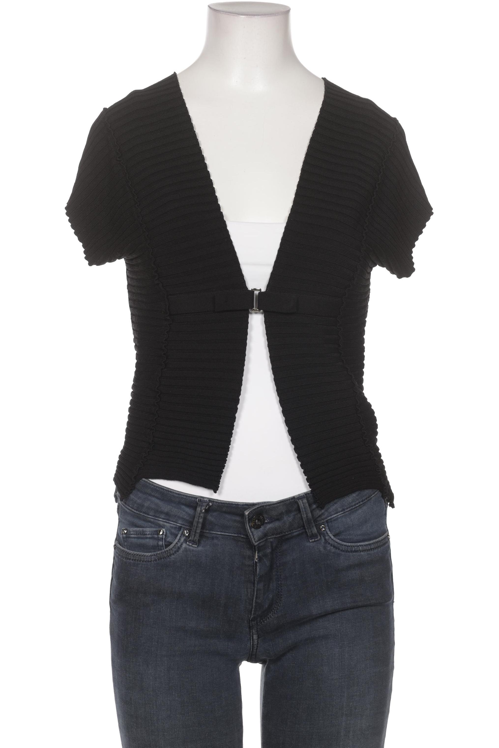 

Heine Damen Strickjacke, schwarz, Gr. 38