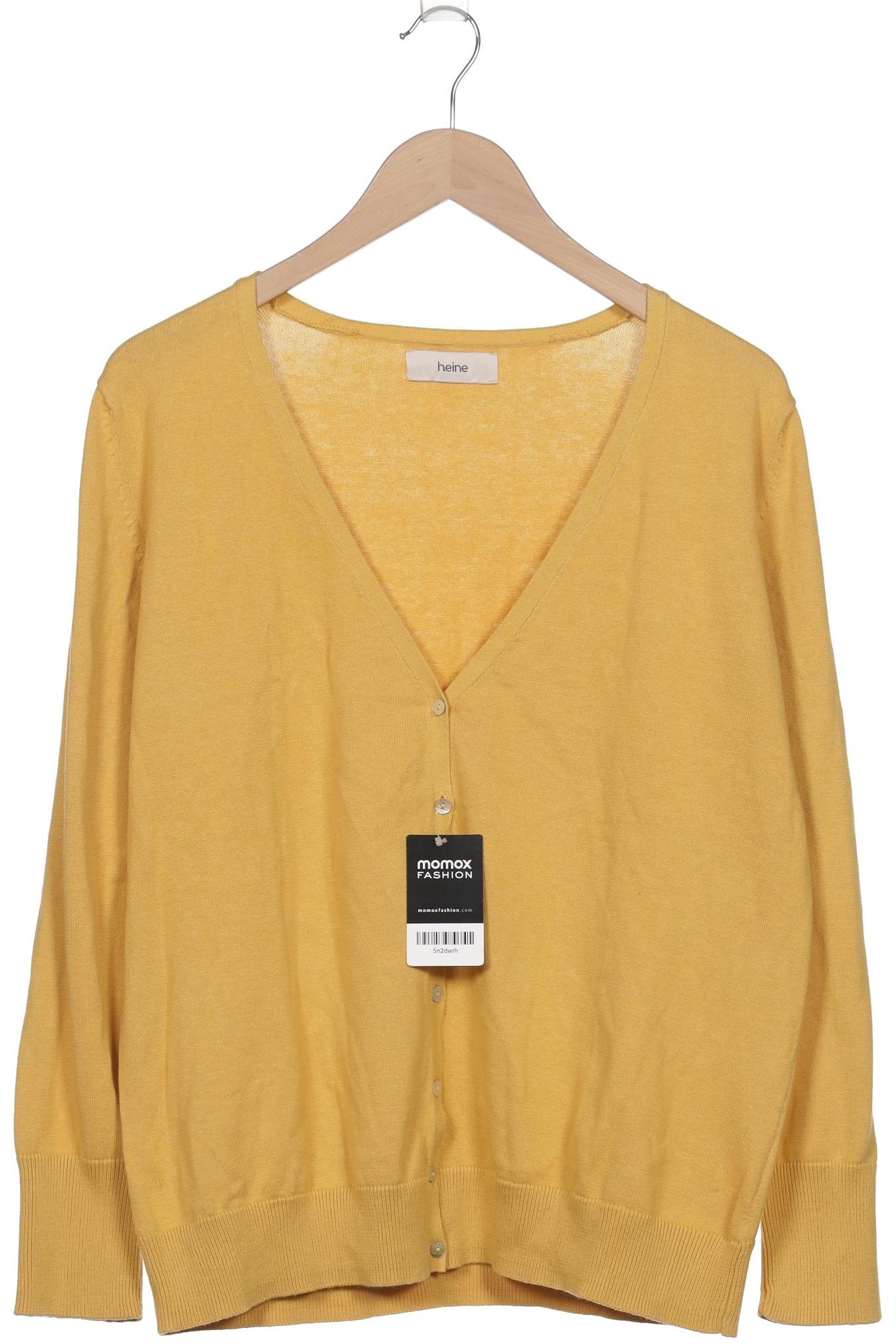 

Heine Damen Strickjacke, orange, Gr. 44