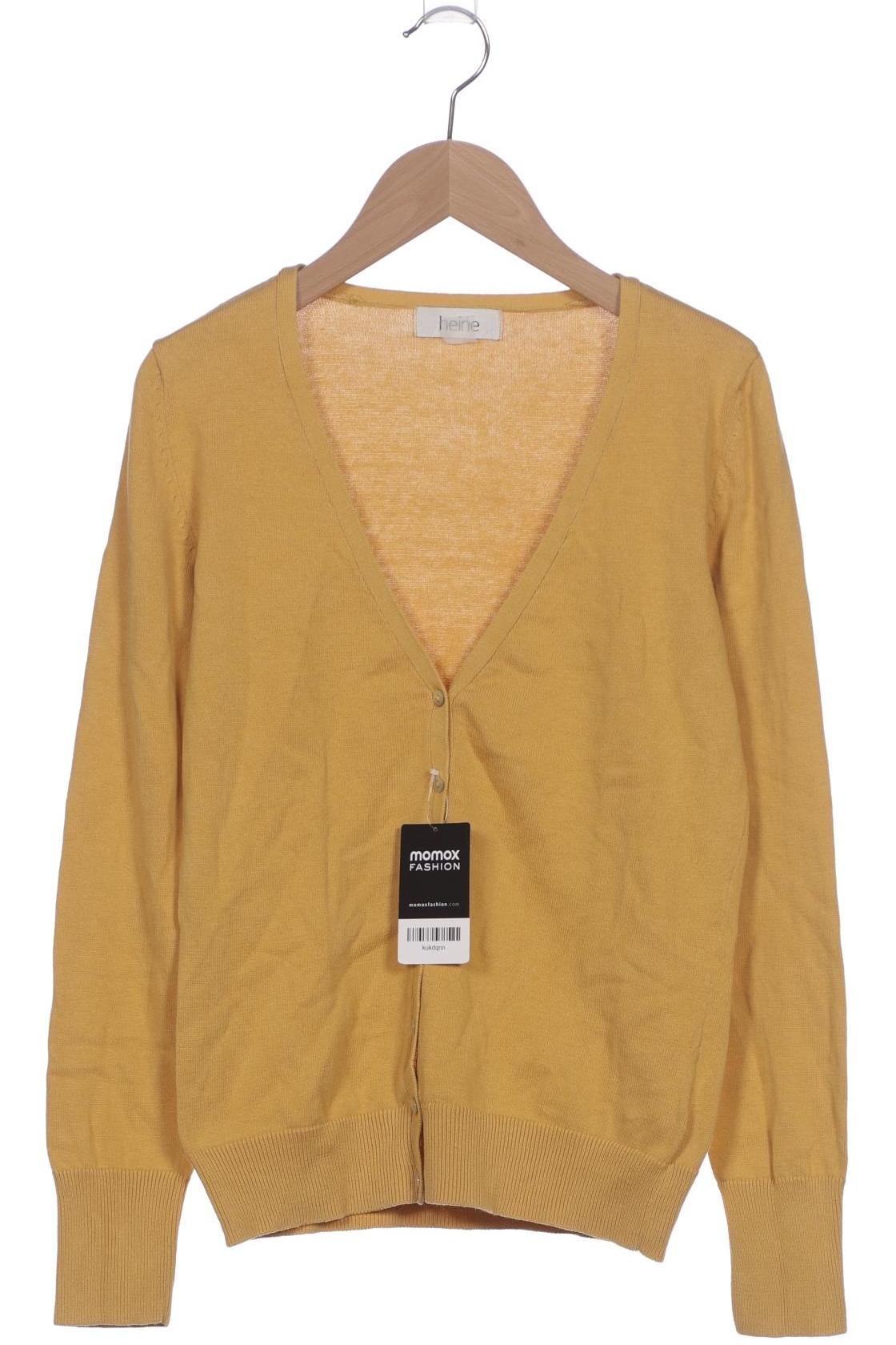 

Heine Damen Strickjacke, orange, Gr. 36