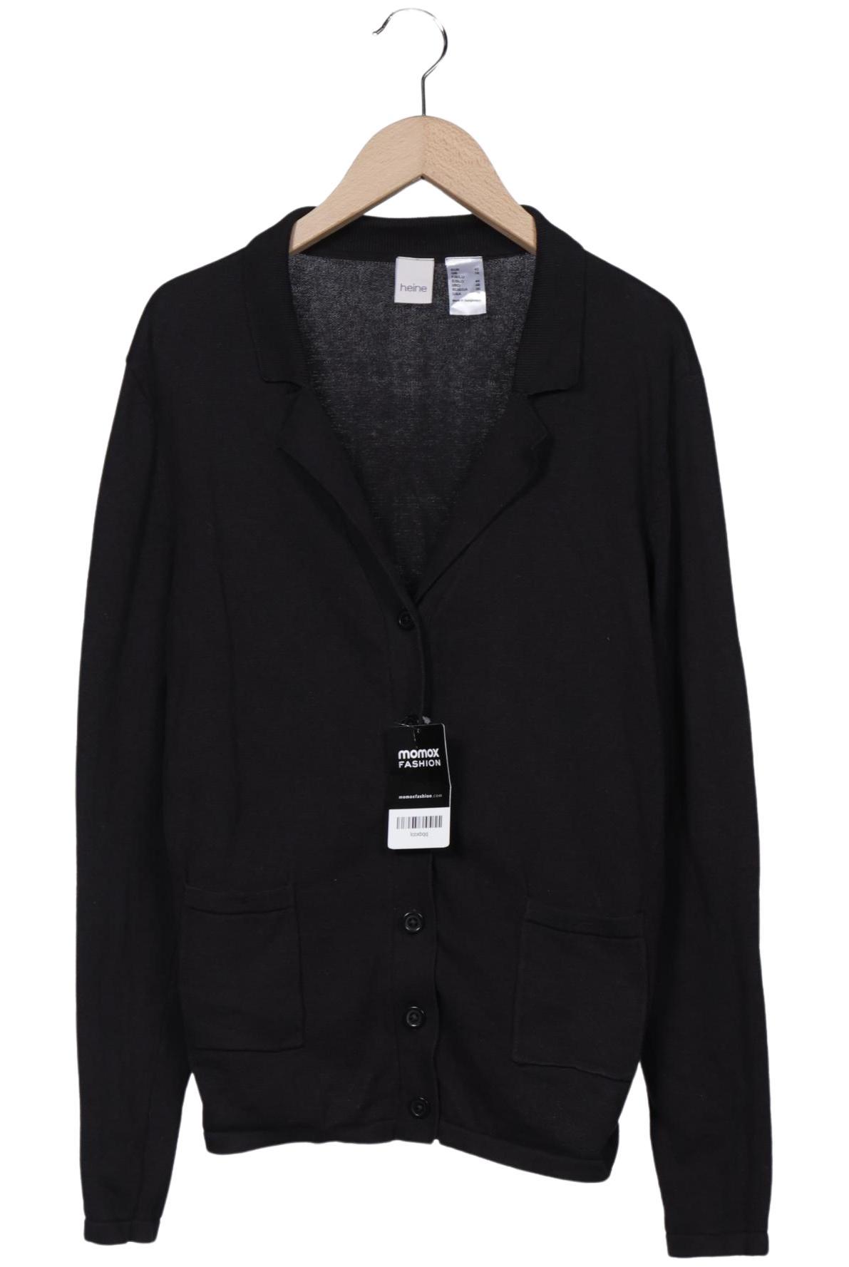 

Heine Damen Strickjacke, schwarz, Gr. 42