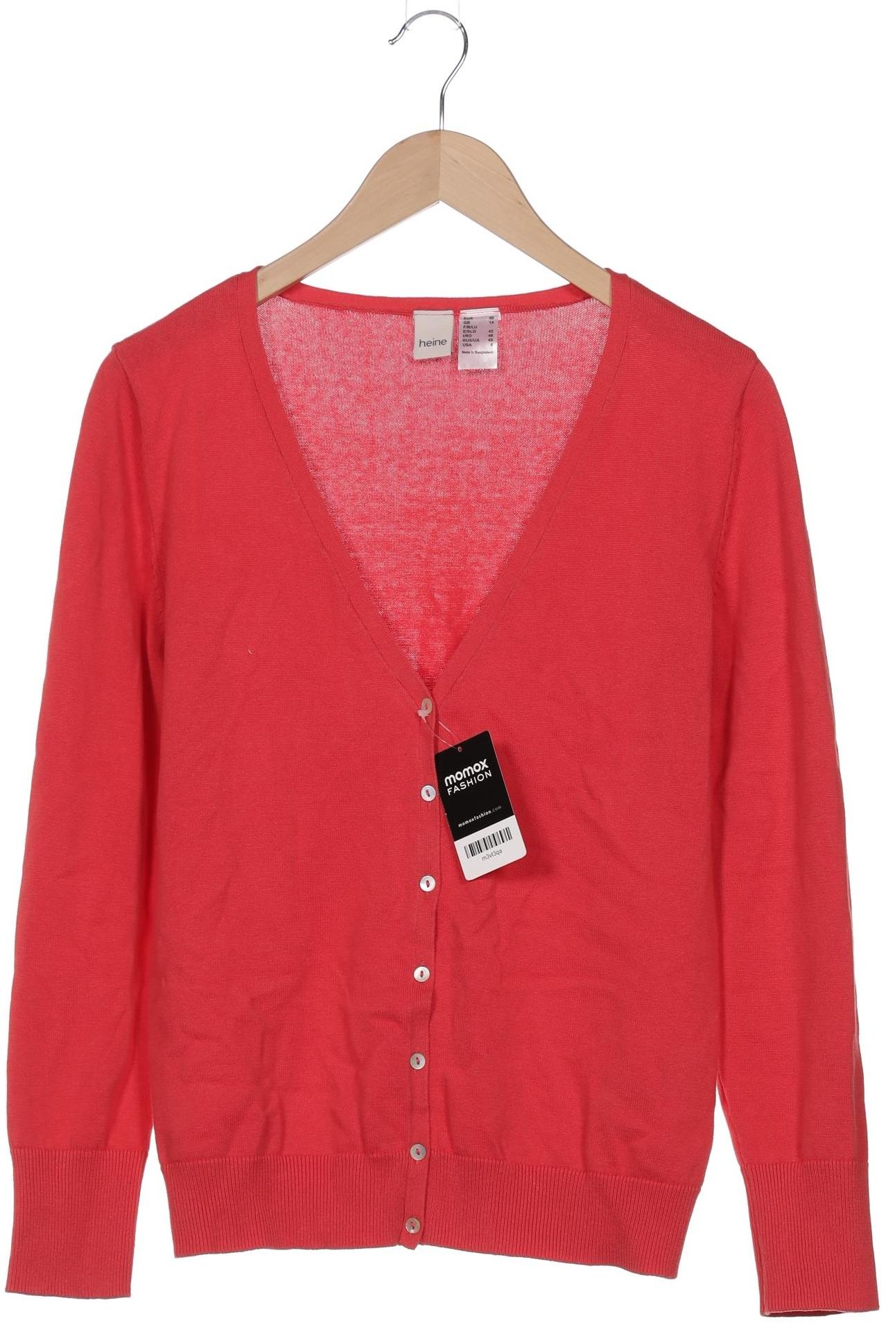 

Heine Damen Strickjacke, rot, Gr. 40