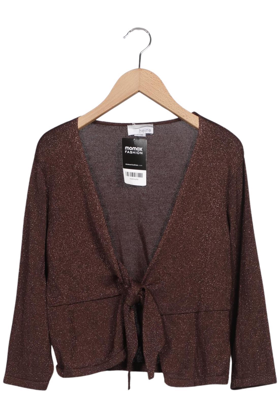 

Heine Damen Strickjacke, braun, Gr. 38
