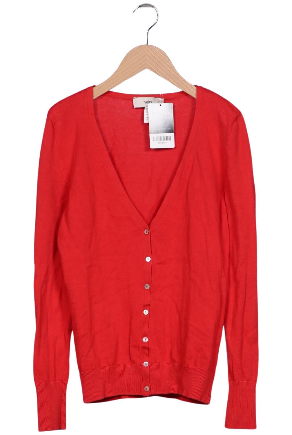 

Heine Damen Strickjacke, rot, Gr. 38