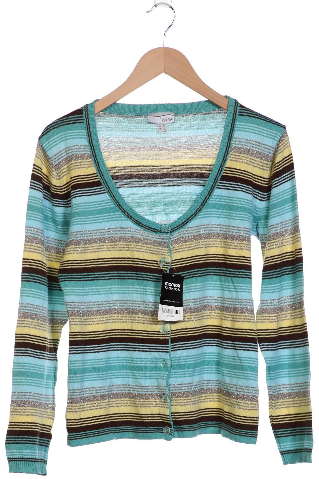 

Heine Damen Strickjacke, türkis, Gr. 40