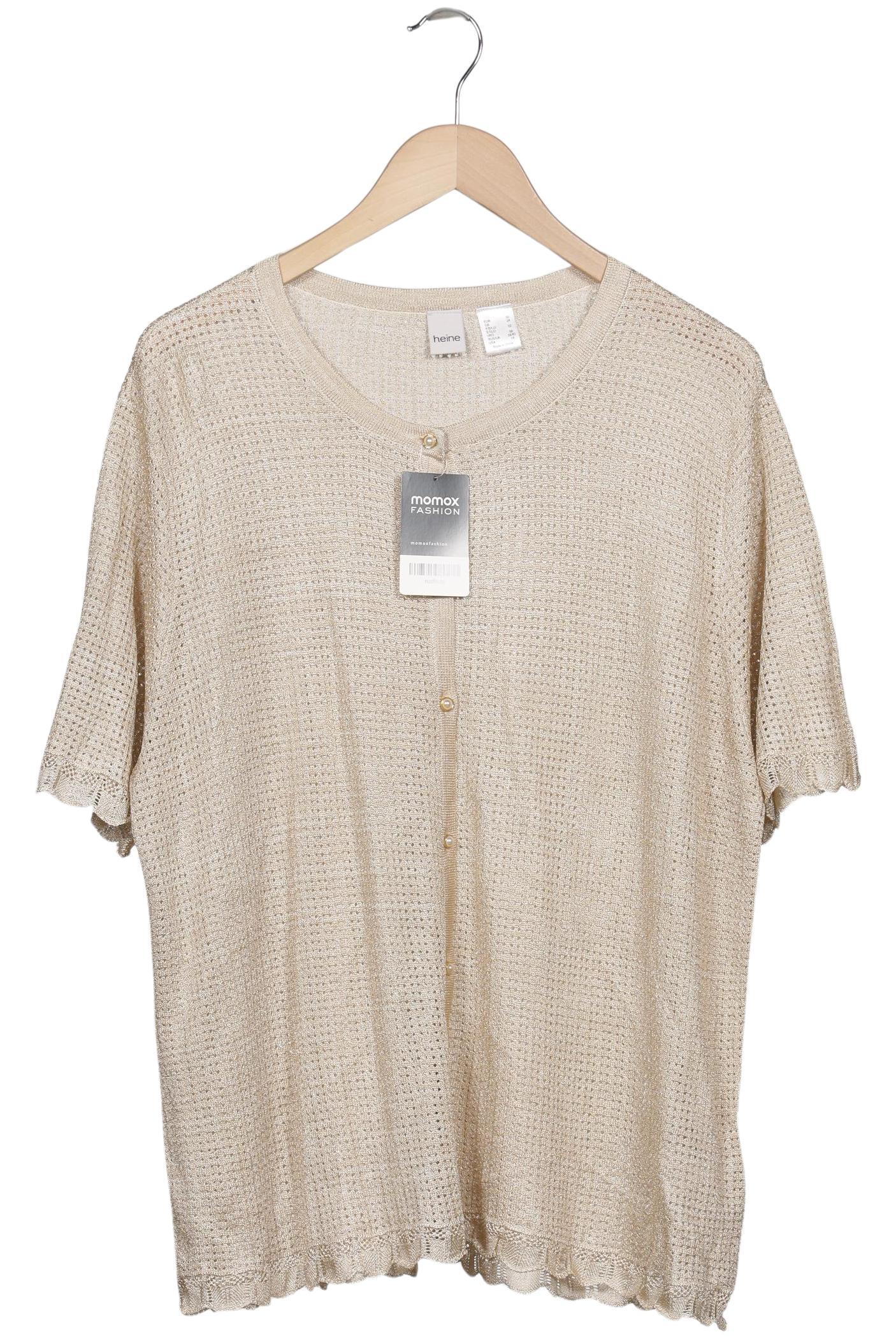 

Heine Damen Strickjacke, beige, Gr. 50