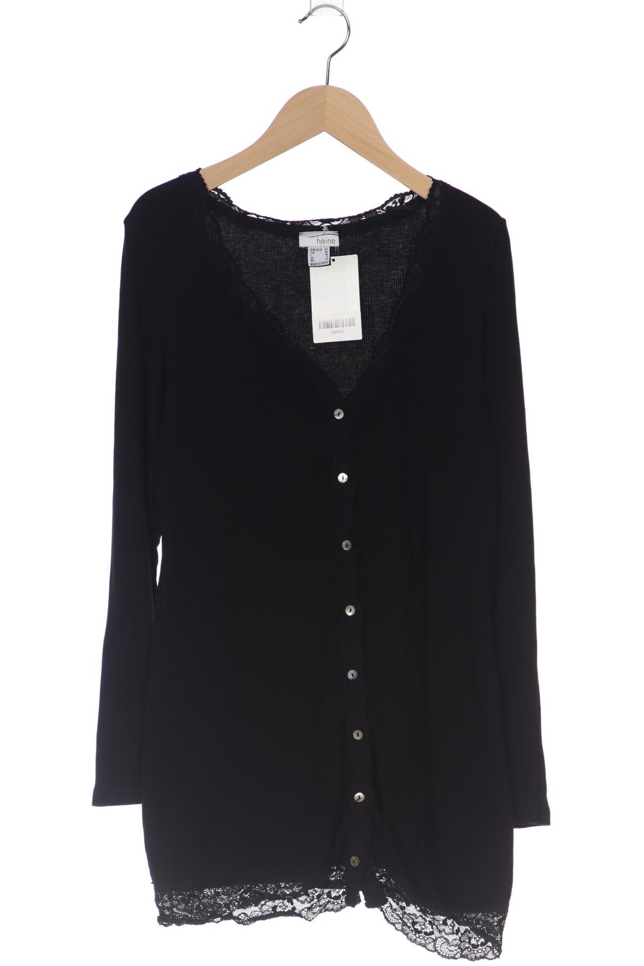 

Heine Damen Strickjacke, schwarz, Gr. 42