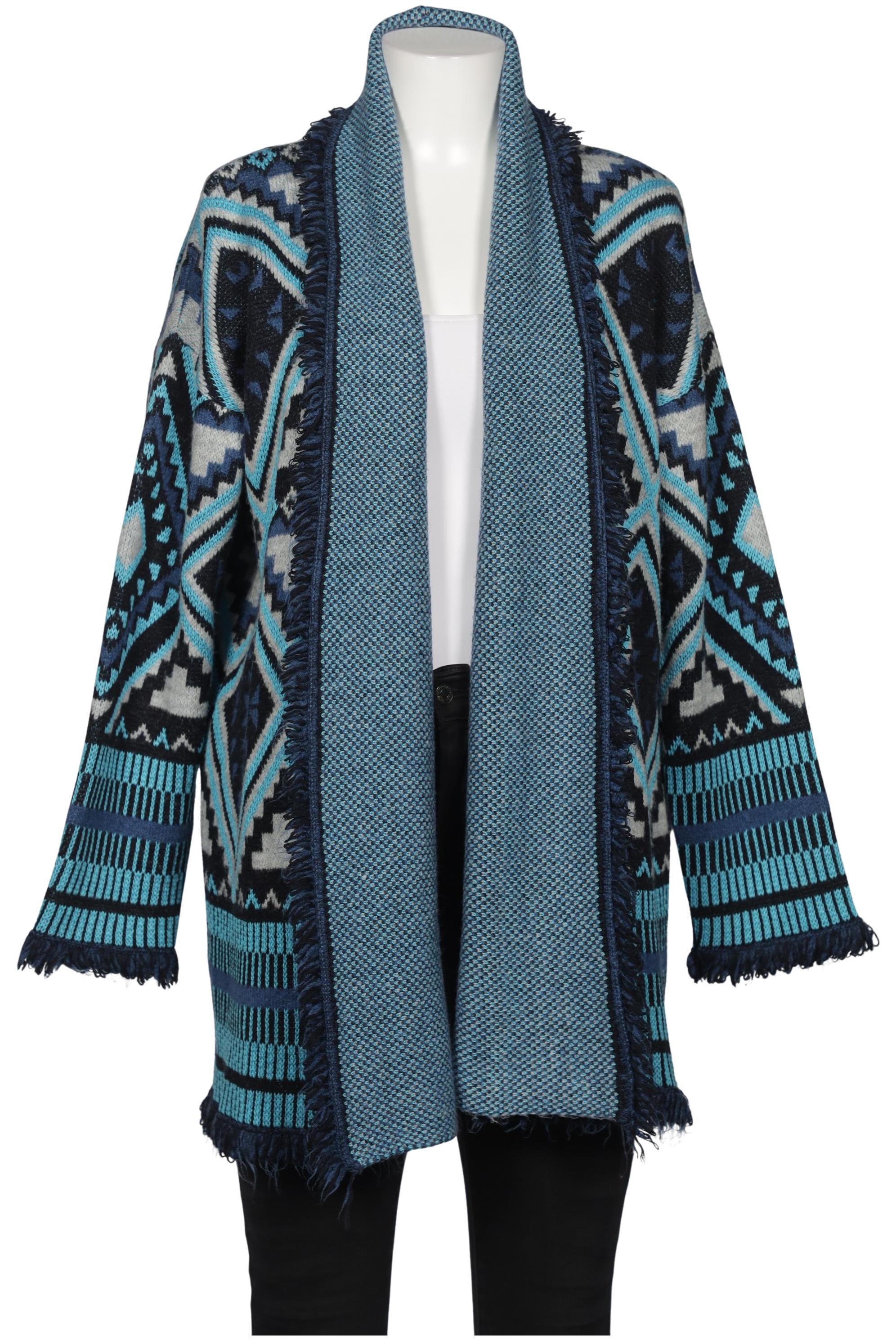 

Heine Damen Strickjacke, blau, Gr. 40