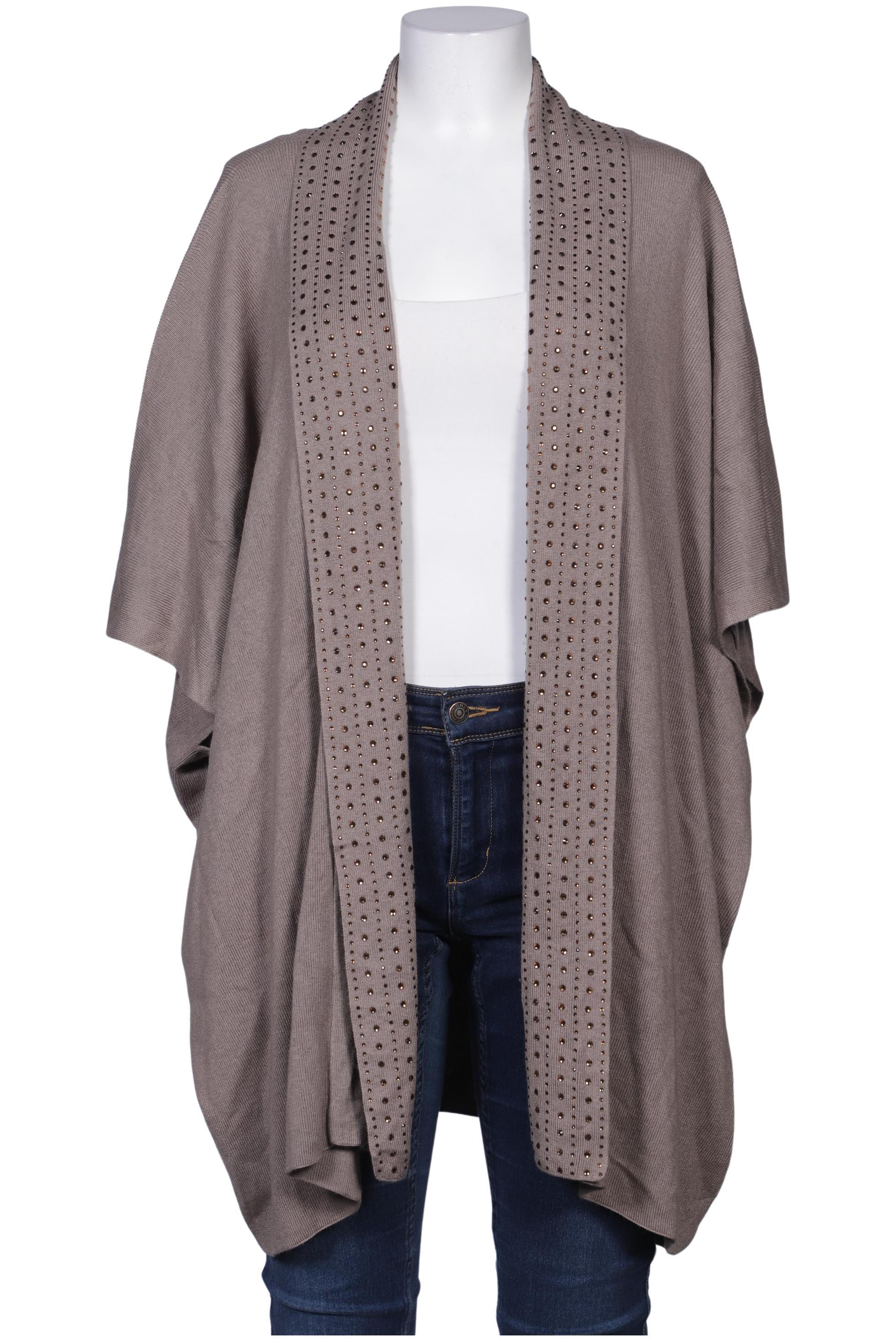 

Heine Damen Strickjacke, braun, Gr. 40