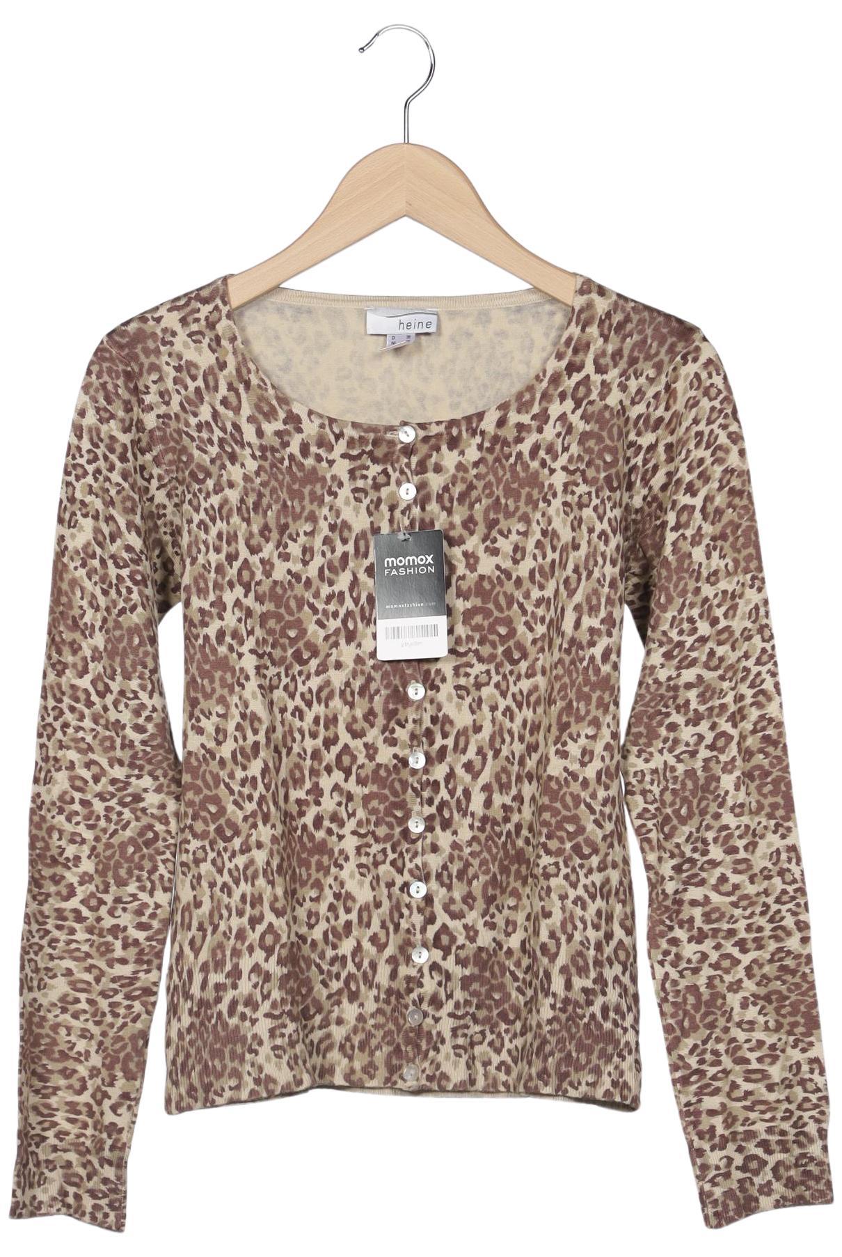 

Heine Damen Strickjacke, beige, Gr. 36