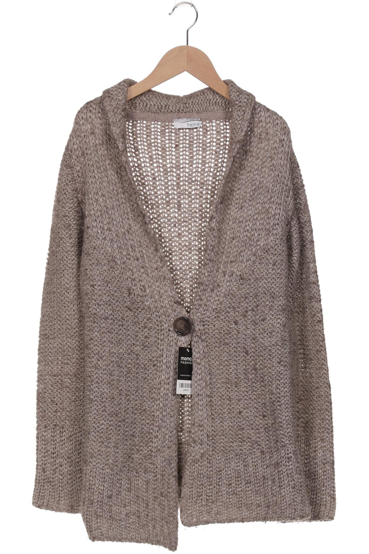 

Heine Damen Strickjacke, braun, Gr. 36