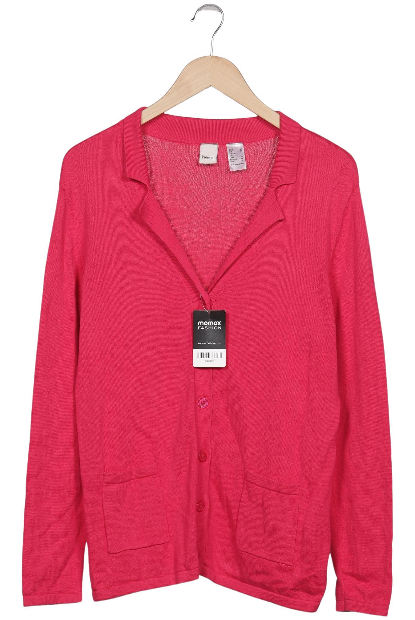 

Heine Damen Strickjacke, pink, Gr. 40