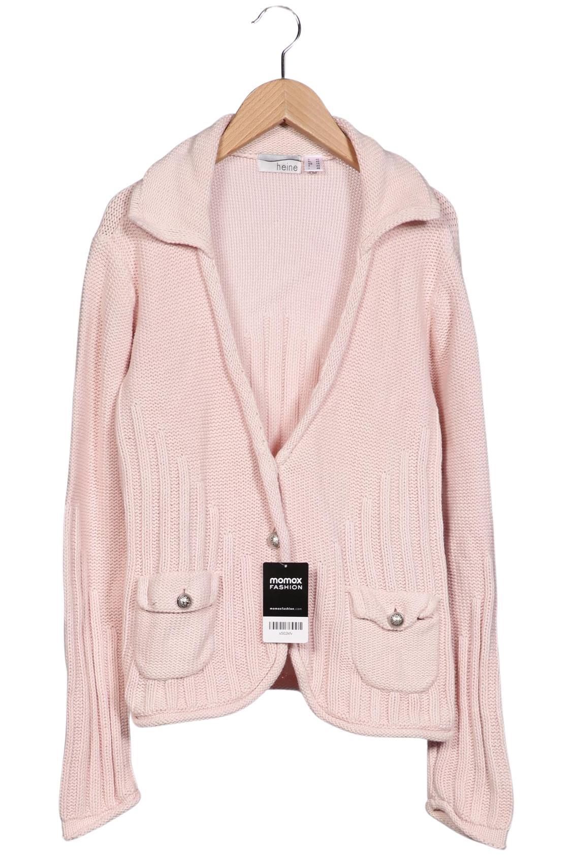 

Heine Damen Strickjacke, pink, Gr. 40