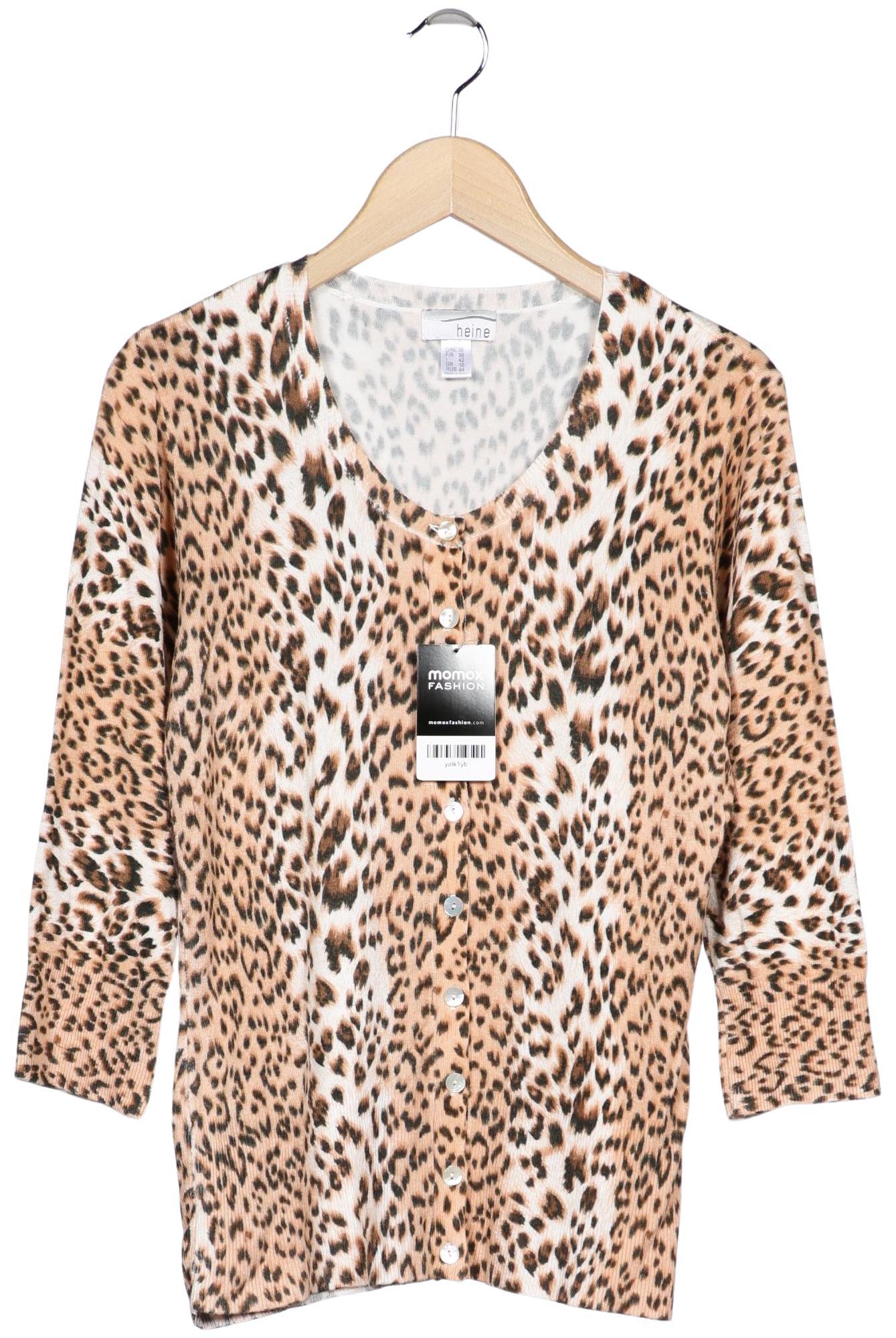 

Heine Damen Strickjacke, beige, Gr. 36