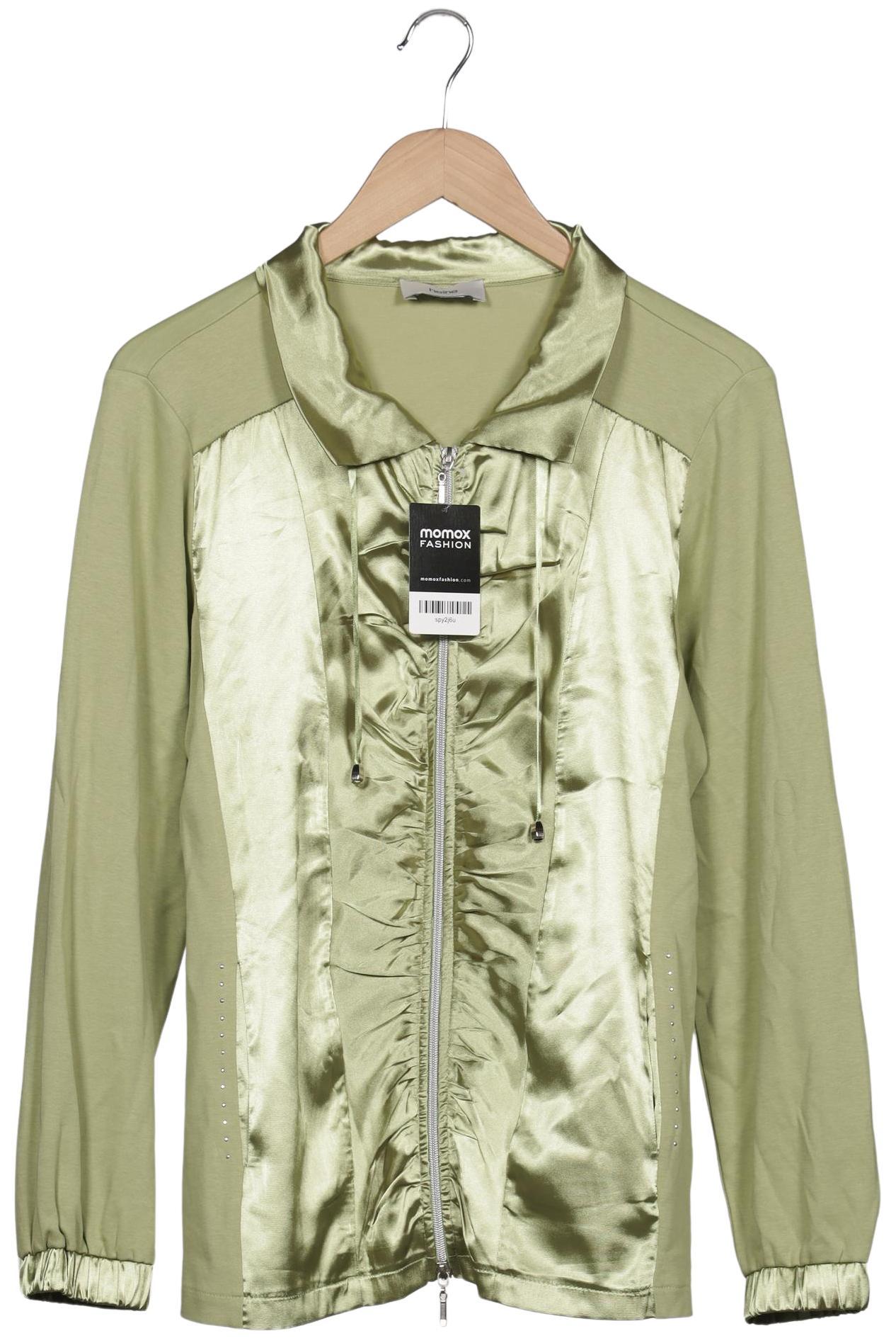 

Heine Damen Strickjacke, hellgrün, Gr. 38