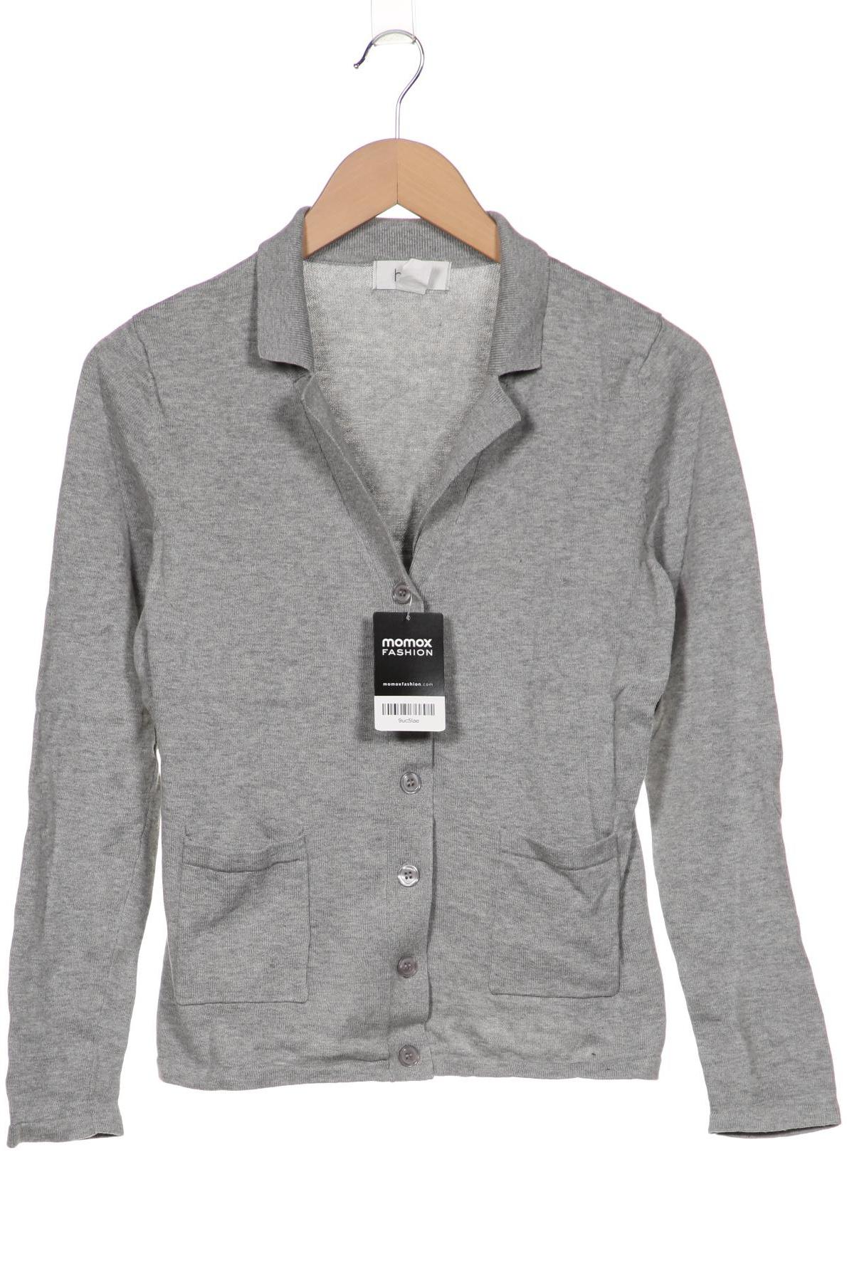 

Heine Damen Strickjacke, grau, Gr. 38