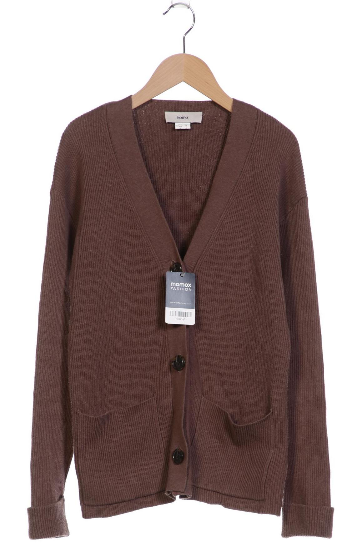 

Heine Damen Strickjacke, braun, Gr. 34