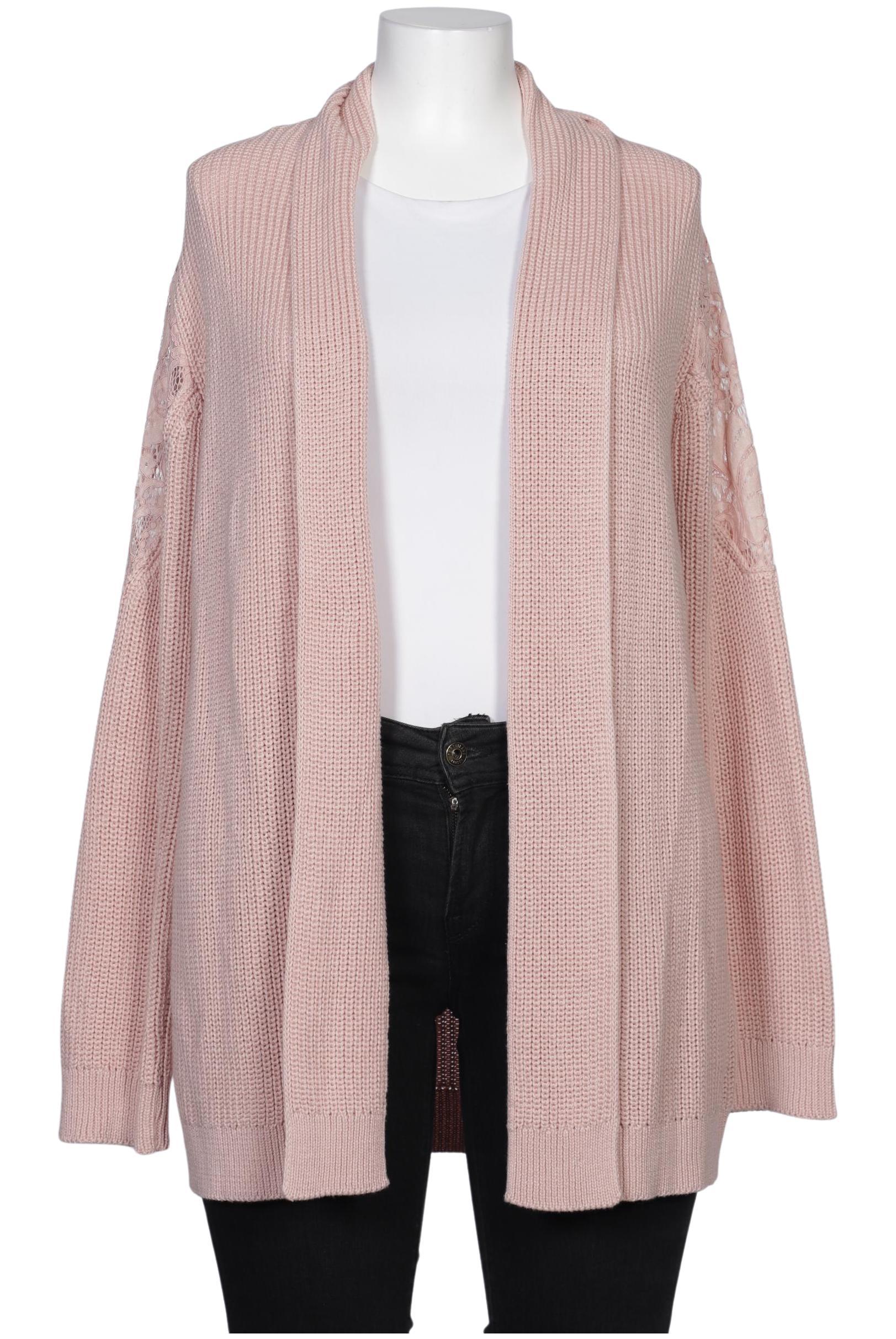 

Heine Damen Strickjacke, pink, Gr. 44