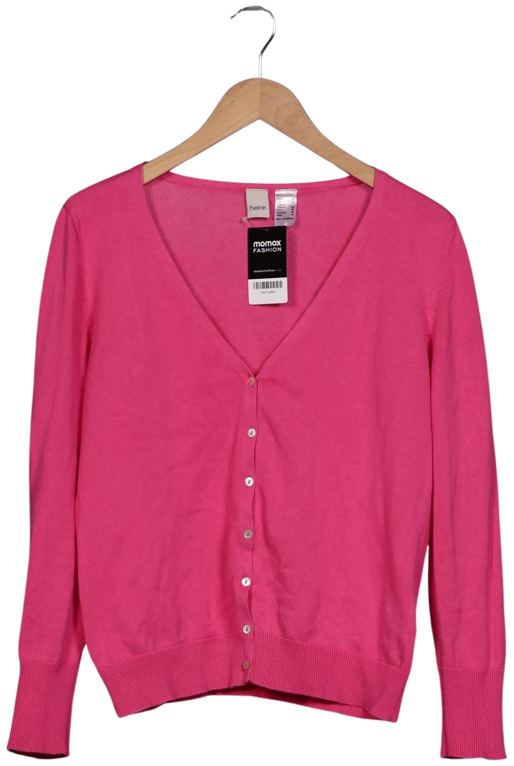 

Heine Damen Strickjacke, pink, Gr. 42