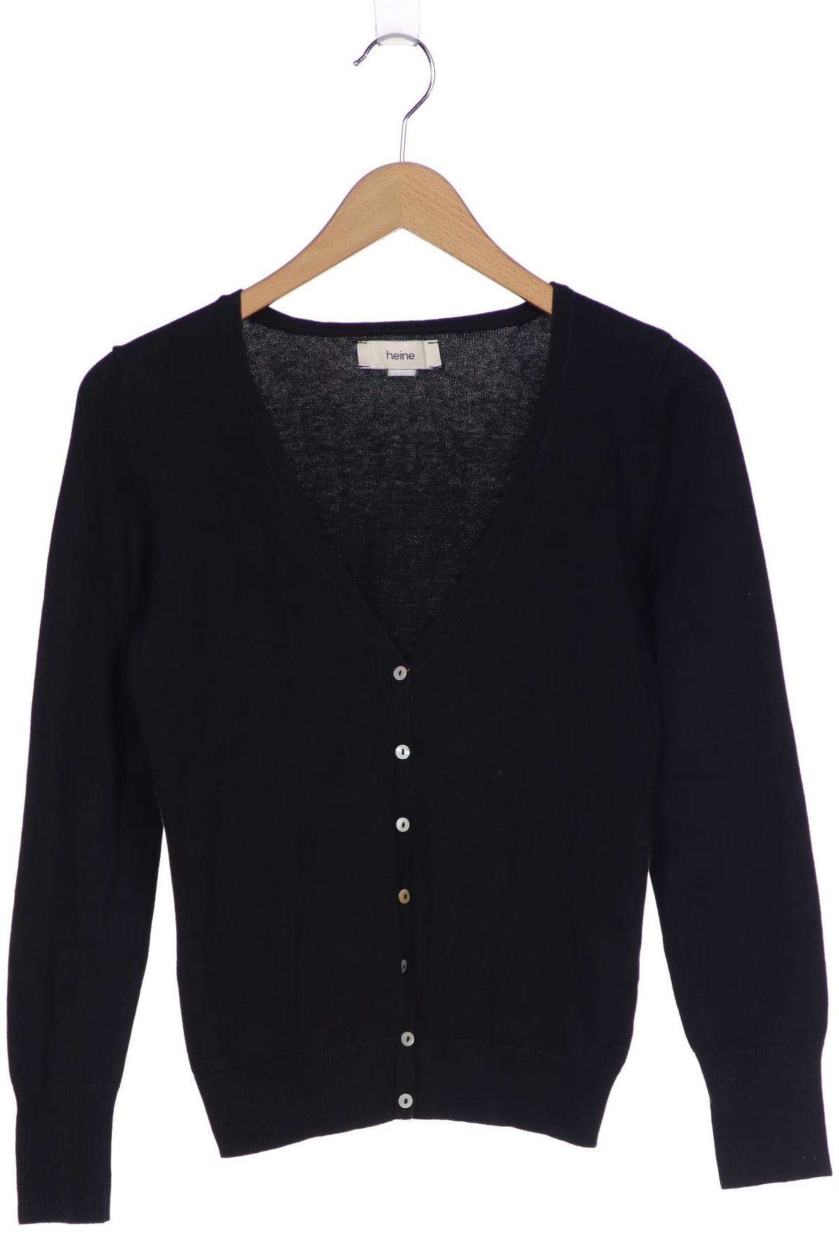 

Heine Damen Strickjacke, schwarz, Gr. 34