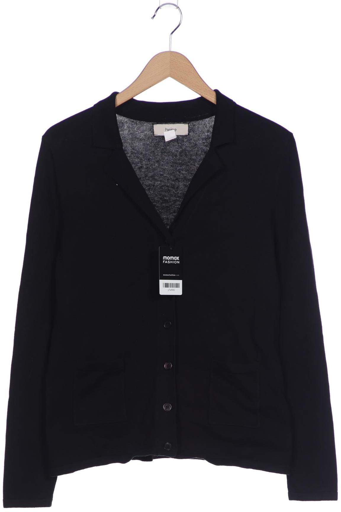 

Heine Damen Strickjacke, schwarz, Gr. 42